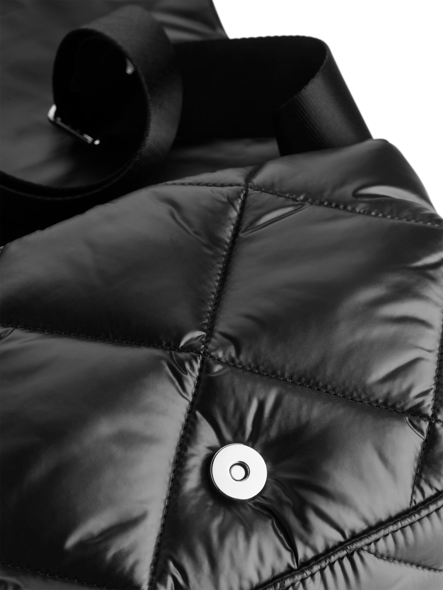 Gesteppte Umhängetasche - Schwarz - Damen - StillMedia/DescriptiveDetail - 4