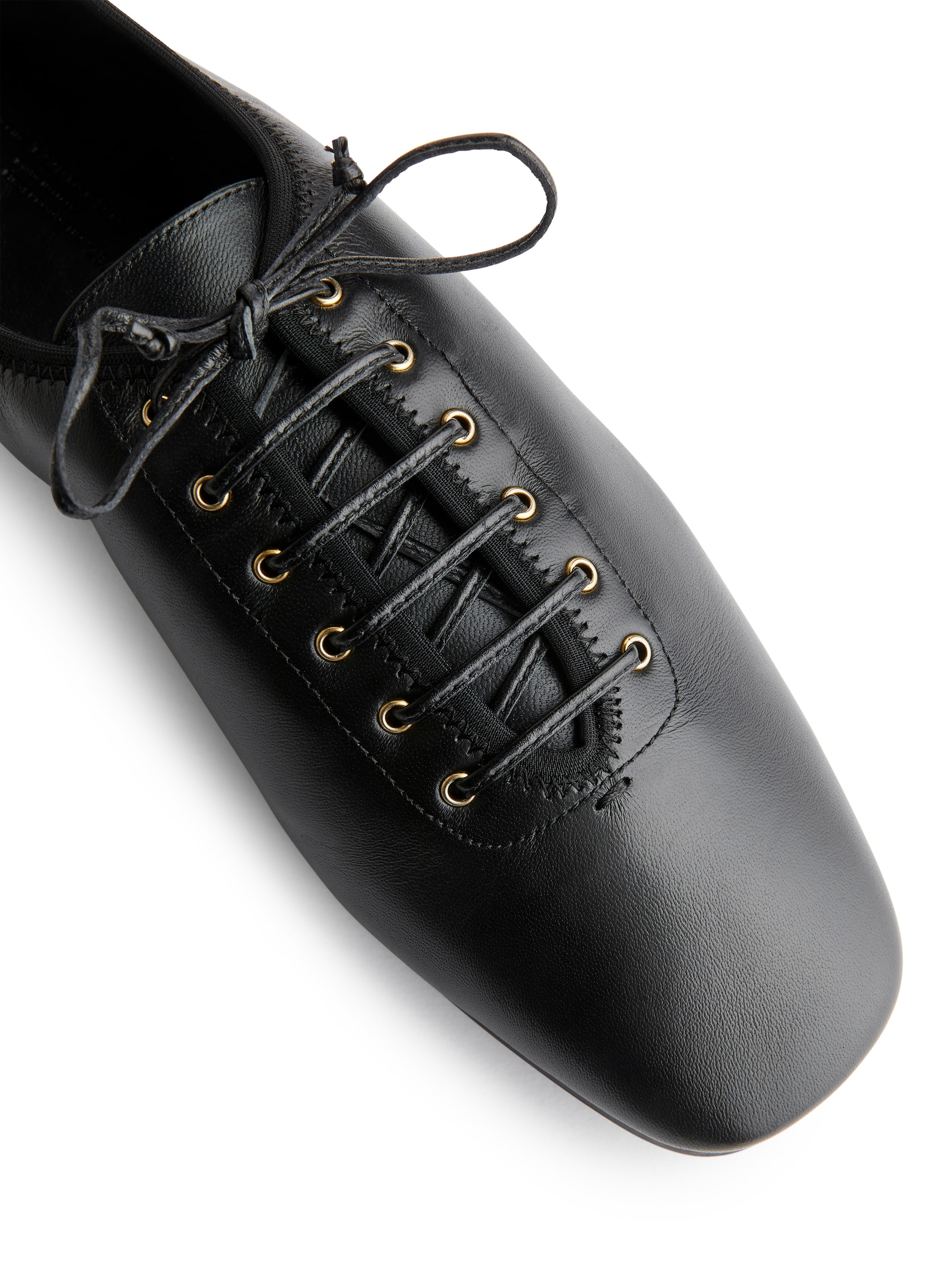 Platta snörskor - Svart - Women - StillMedia/DescriptiveDetail - 4