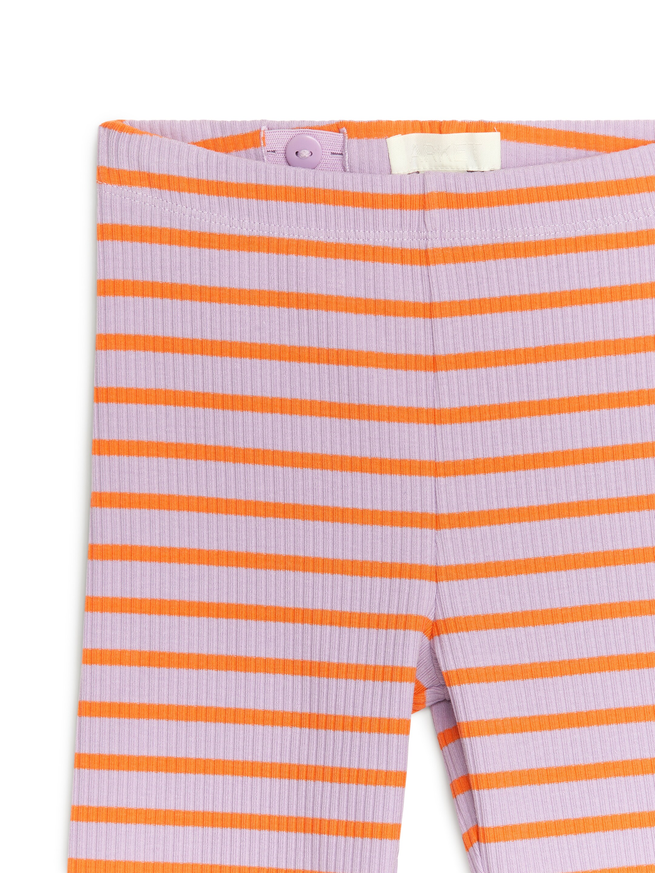 Zobrazit větší obrázek: Žebrované legíny - Orange/Lilac - DĚTI | H&M CZ 3