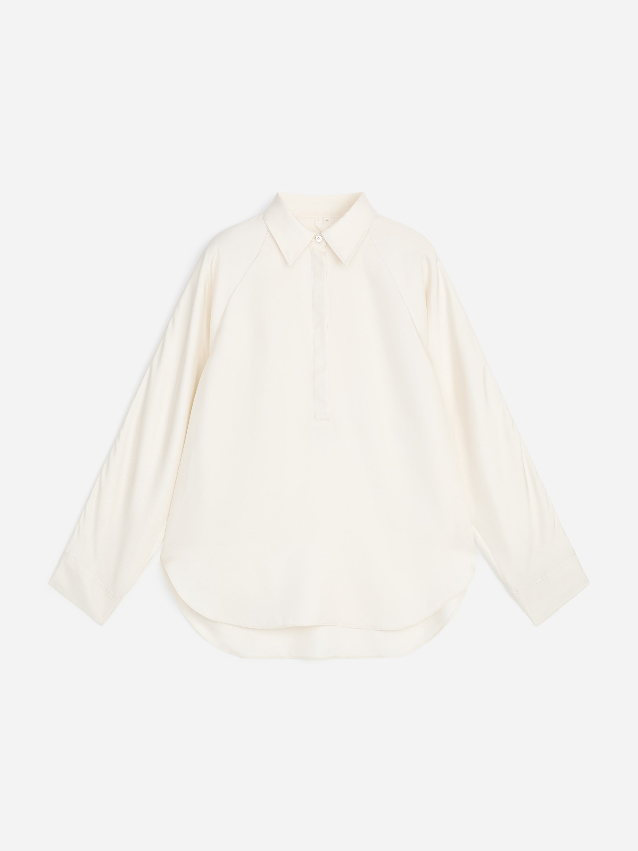 Silk Twill Shirt-#ffffff-19319
