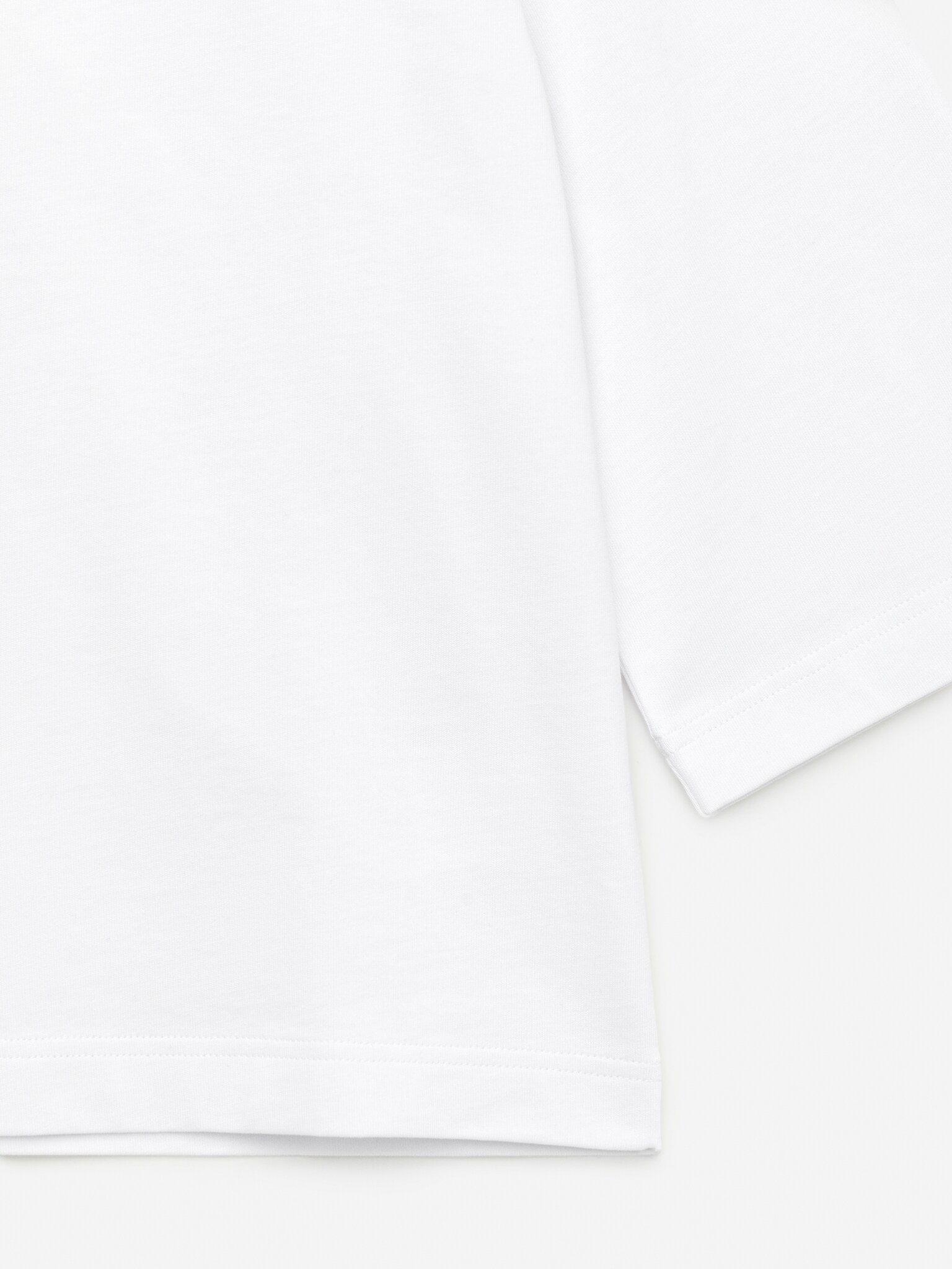 Gruby T-shirt EIRA - Biały/Ciemnoniebieski/Biały - 4