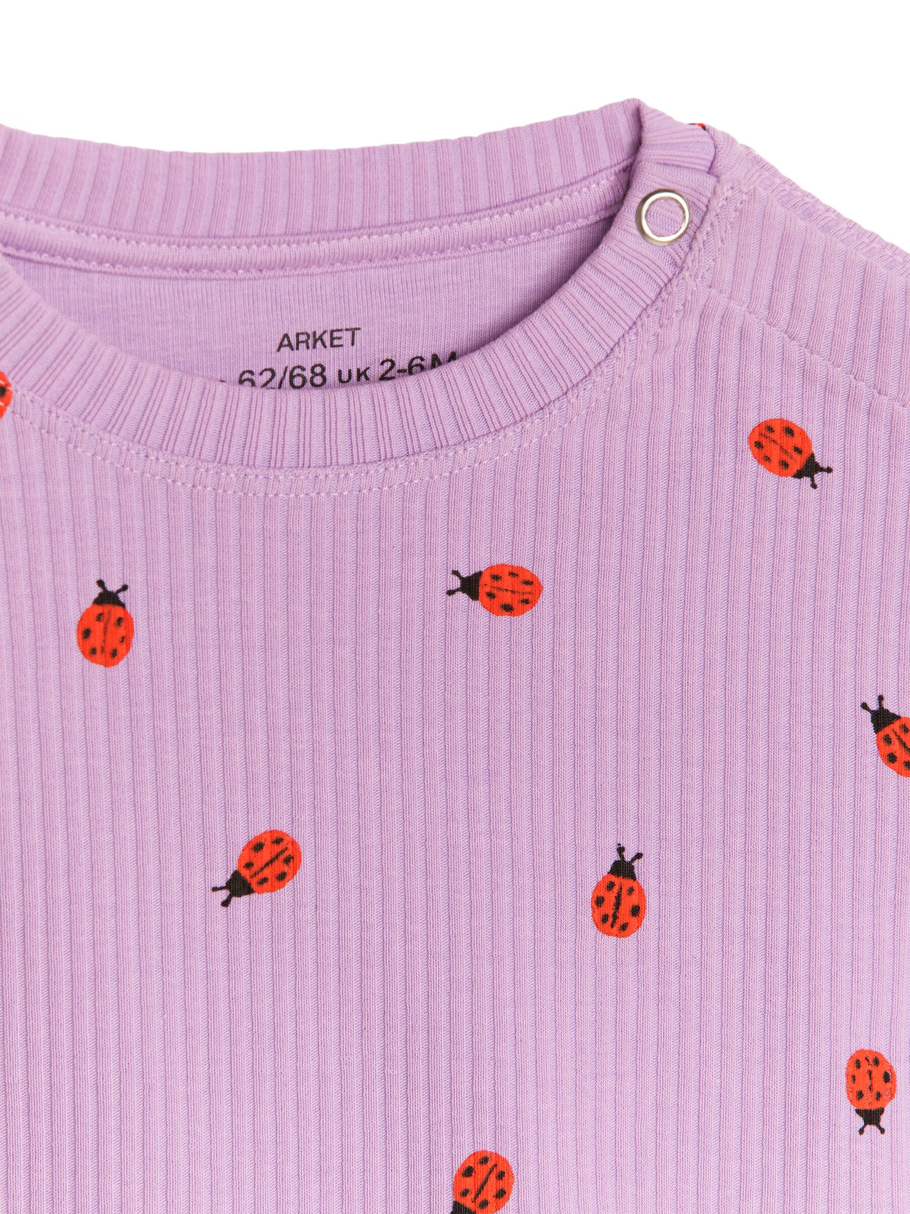 Ribbed T-Shirt - Lilac - Regular fit - Children - StillMedia/DescriptiveStillLife - 3