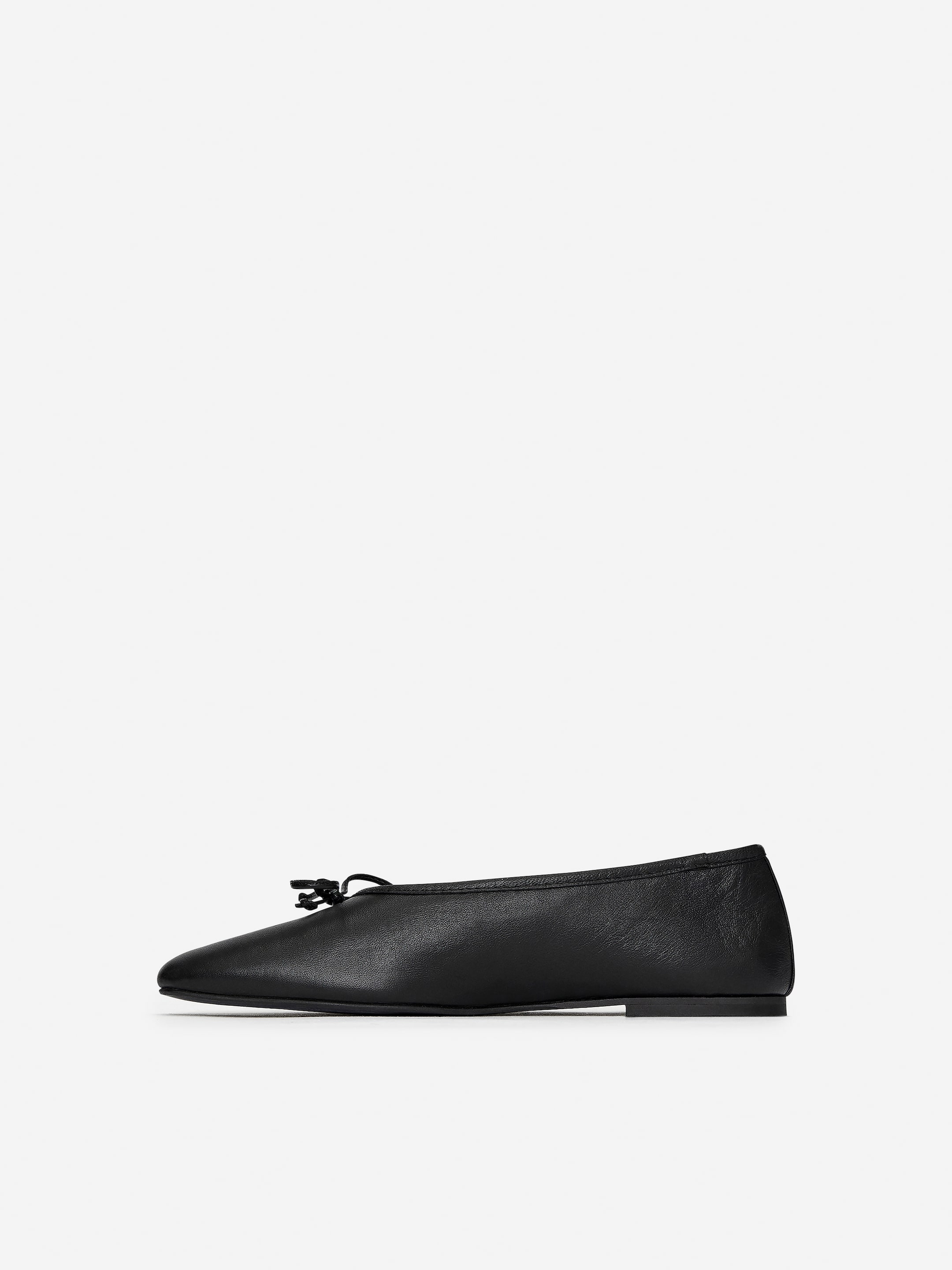 Ballerines en cuir - Noir - Femme - StillMedia/DescriptiveStillLife - 8