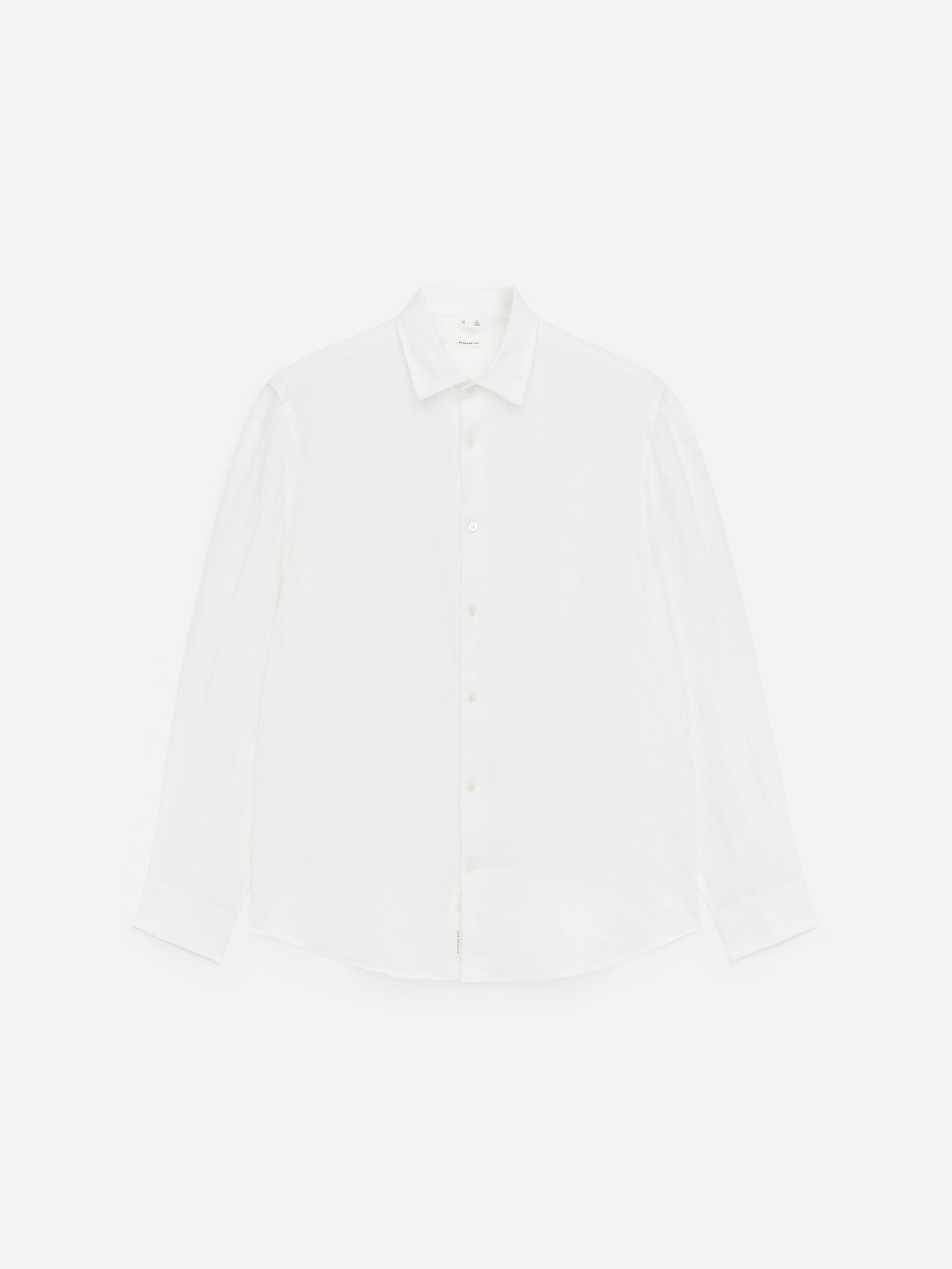 Linneskjorta - Vit - Regular fit - Men - StillMedia/DescriptiveStillLife - 1