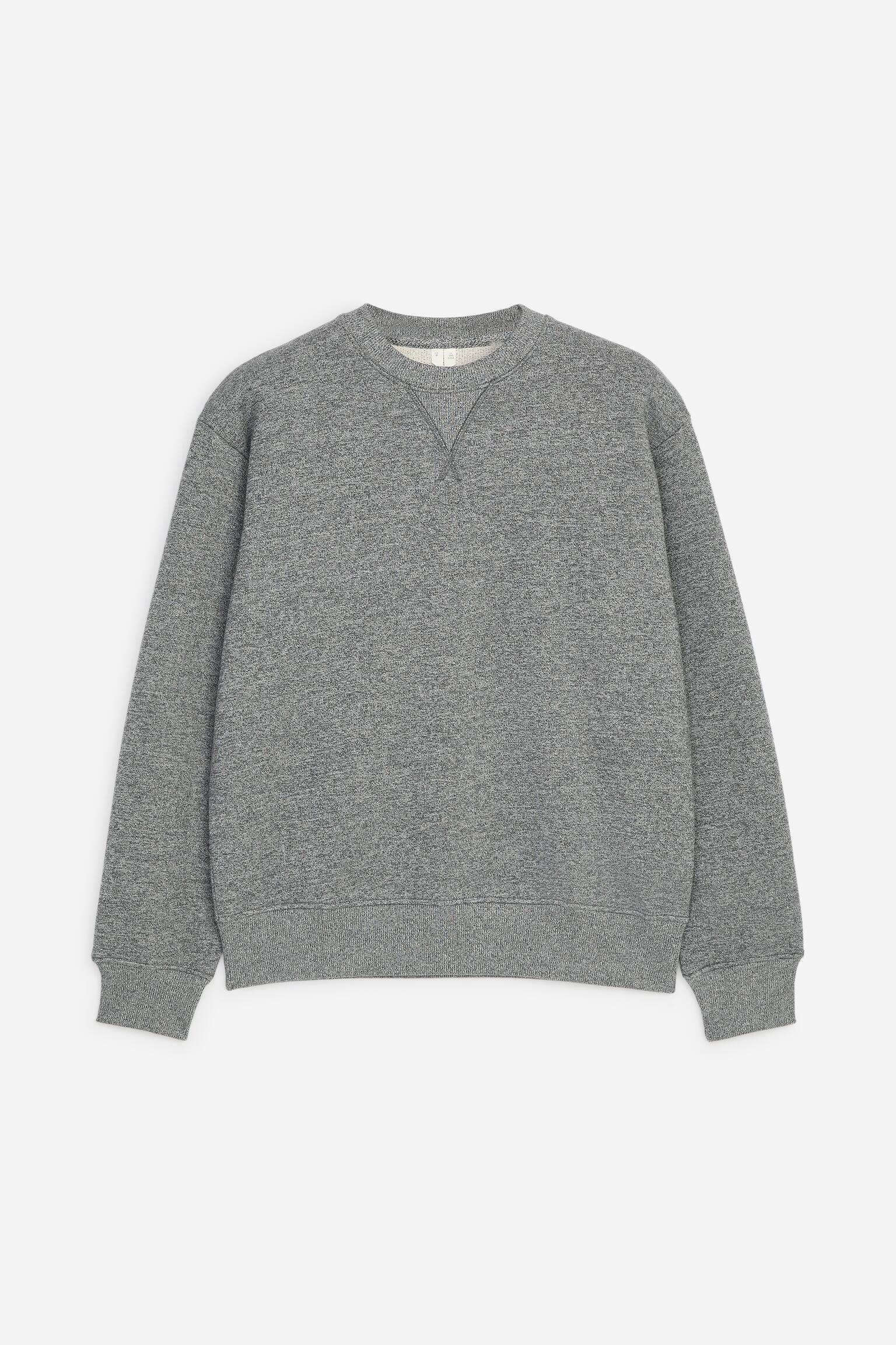 Sweatshirt aus Baumwolle - Grau - 1