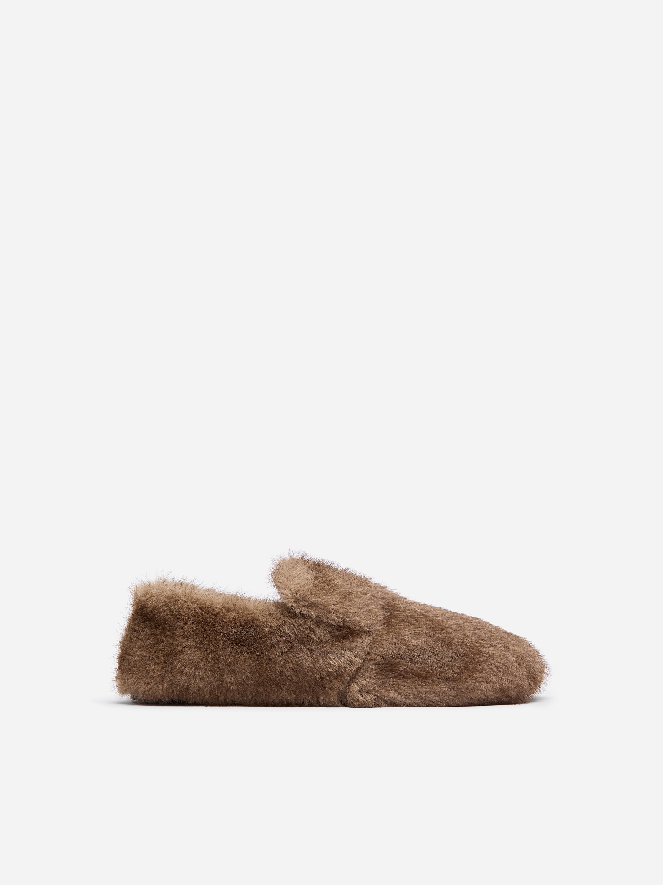 Fluffy slippers