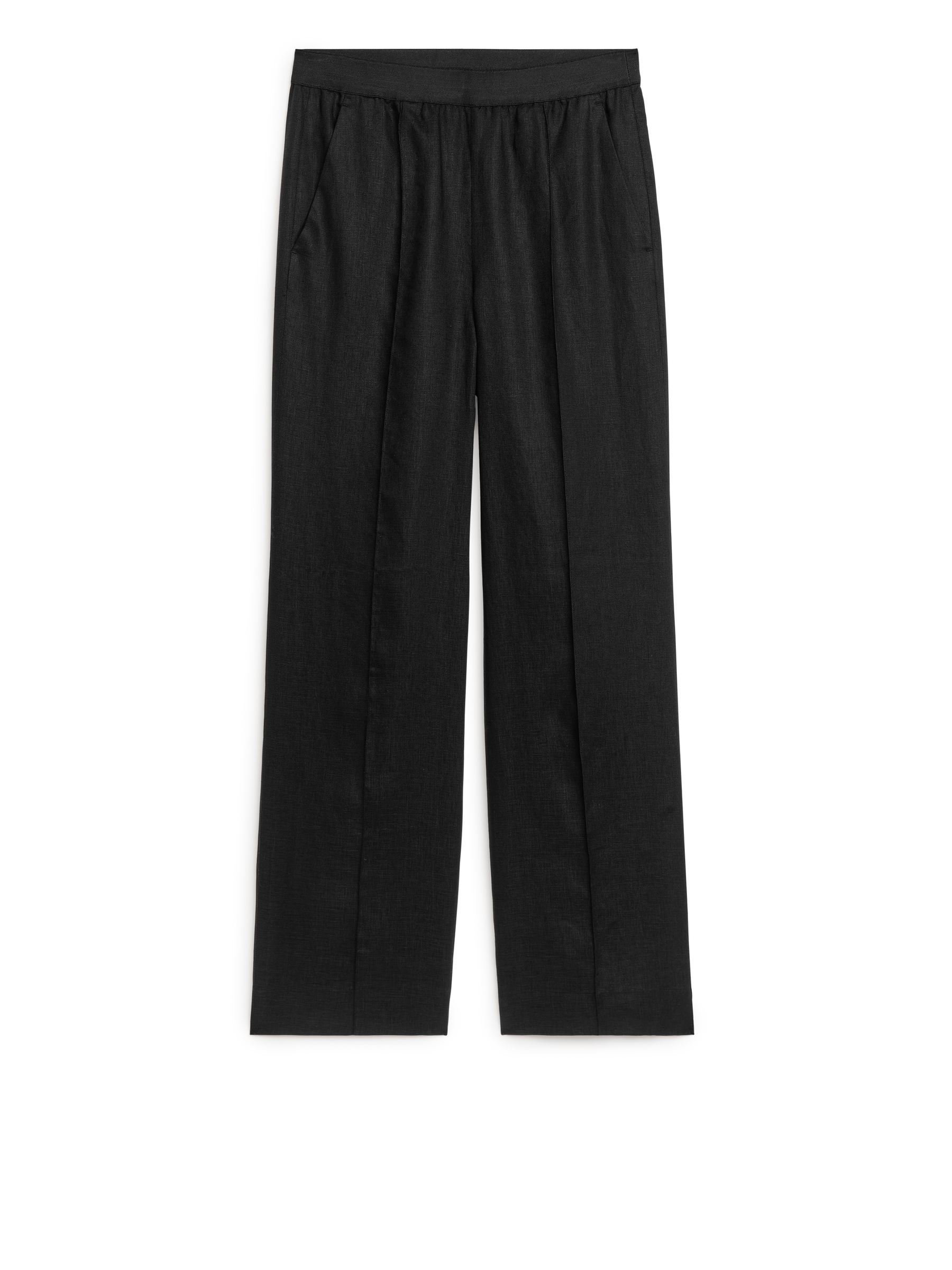 Arket Black Linen Trousers Women Asos New Look Linen Trousers