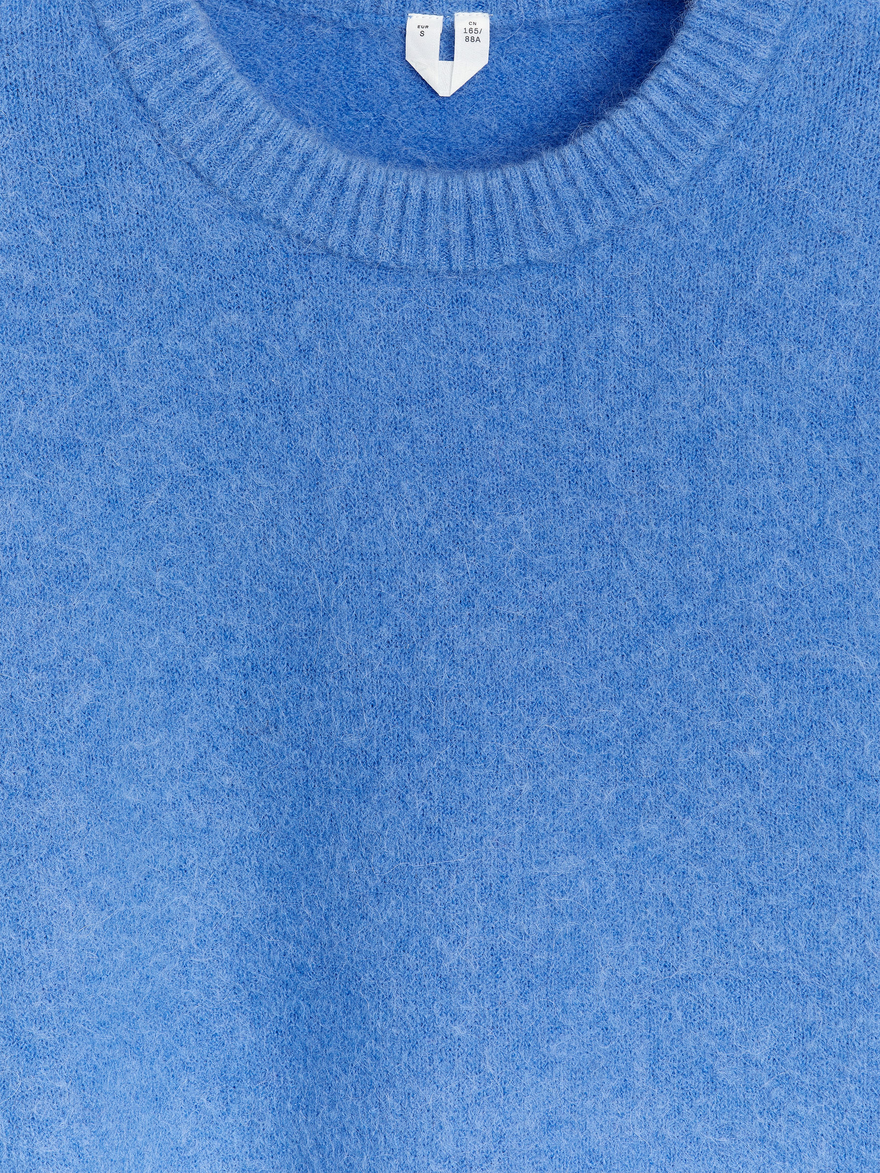 Alpaca-Wool Blend Jumper - Blue - Oversized - Women - StillMedia/DescriptiveDetail - 1