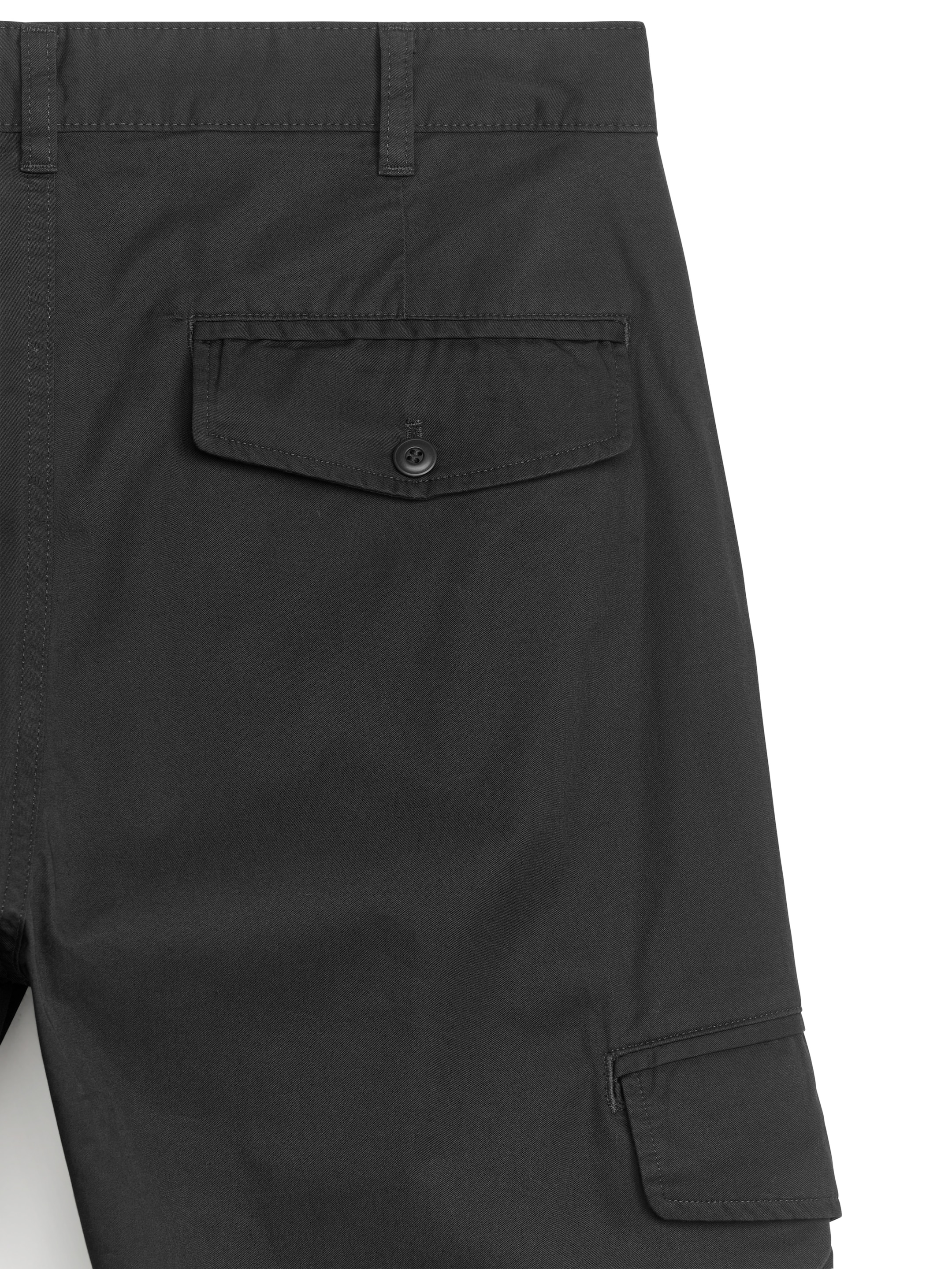 Cargobyxor i bomull - Svart - Regular fit - Men - StillMedia/DescriptiveDetail - 1
