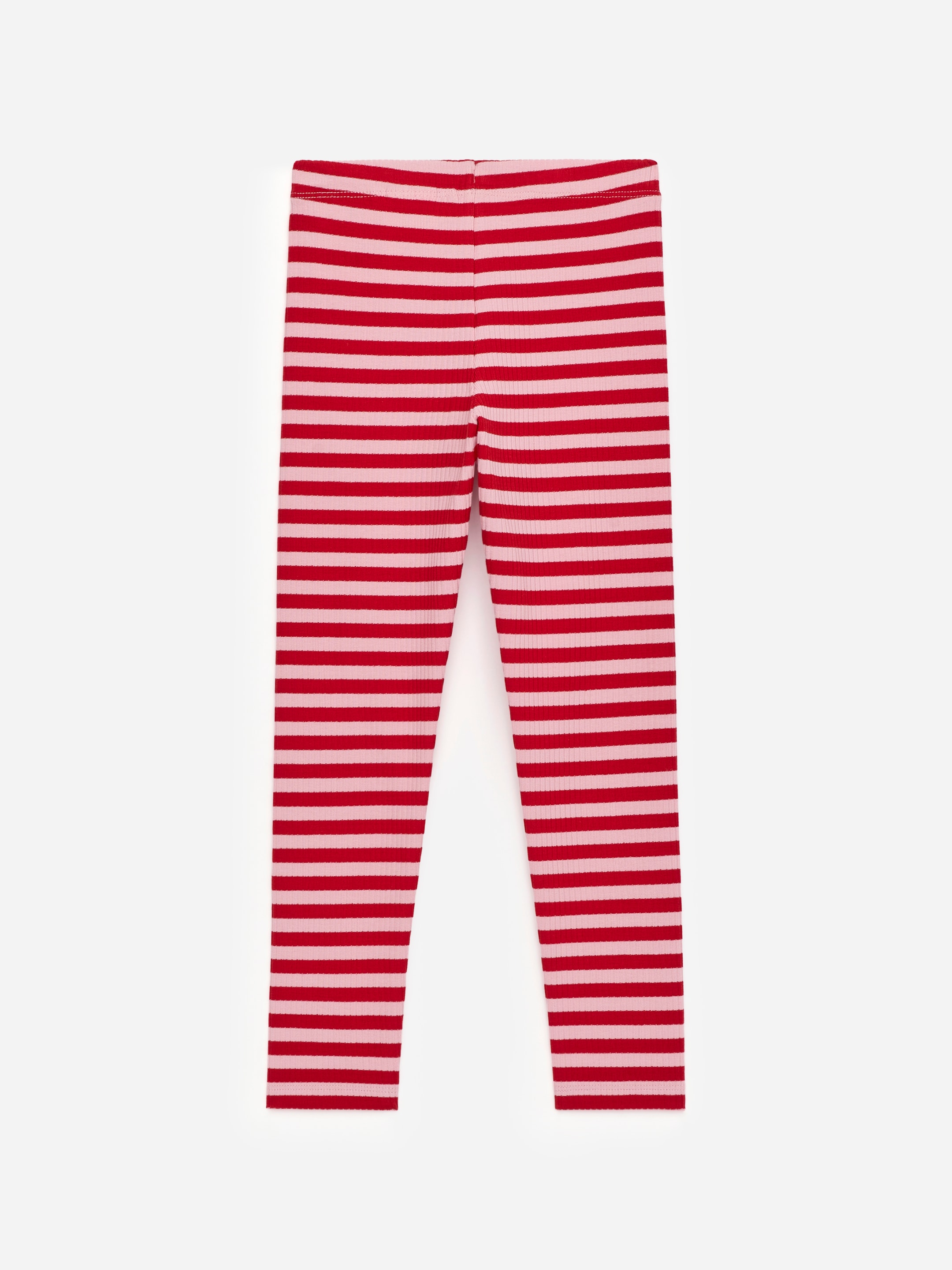Ribbed Leggings - Pink/Red - Slim fit - Children - StillMedia/DescriptiveStillLife - 3
