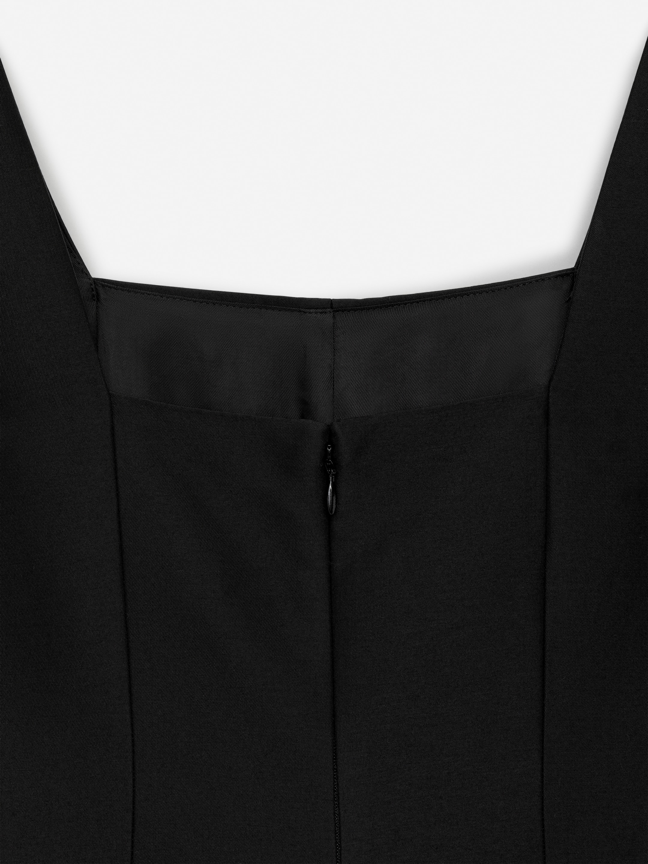 Sculptural Lyocell-Blend Dress - Black - Regular fit - Women - StillMedia/DescriptiveDetail - 1