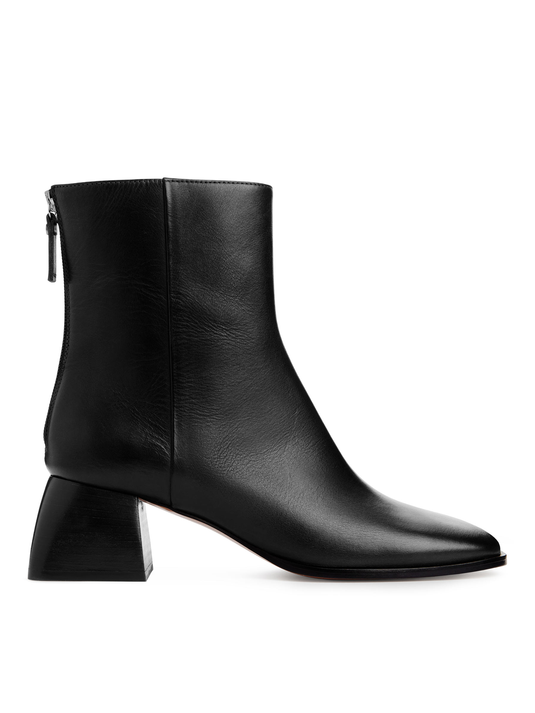 Stiefeletten aus Leder - Schwarz - Damen - StillMedia/DescriptiveStillLife - 1