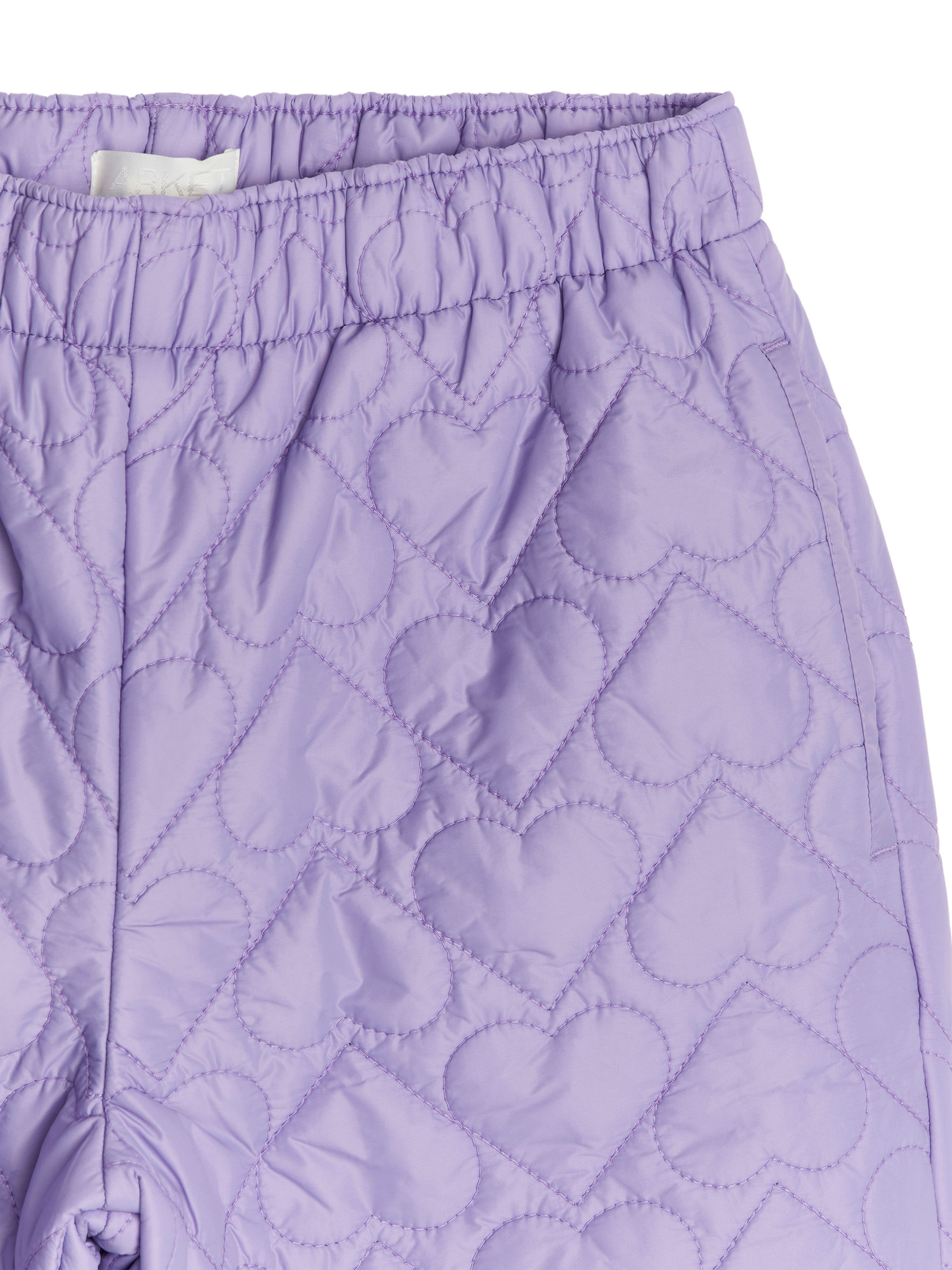 Quilted Trousers - Lilac - Regular fit - Children - StillMedia/DescriptiveDetail - 3