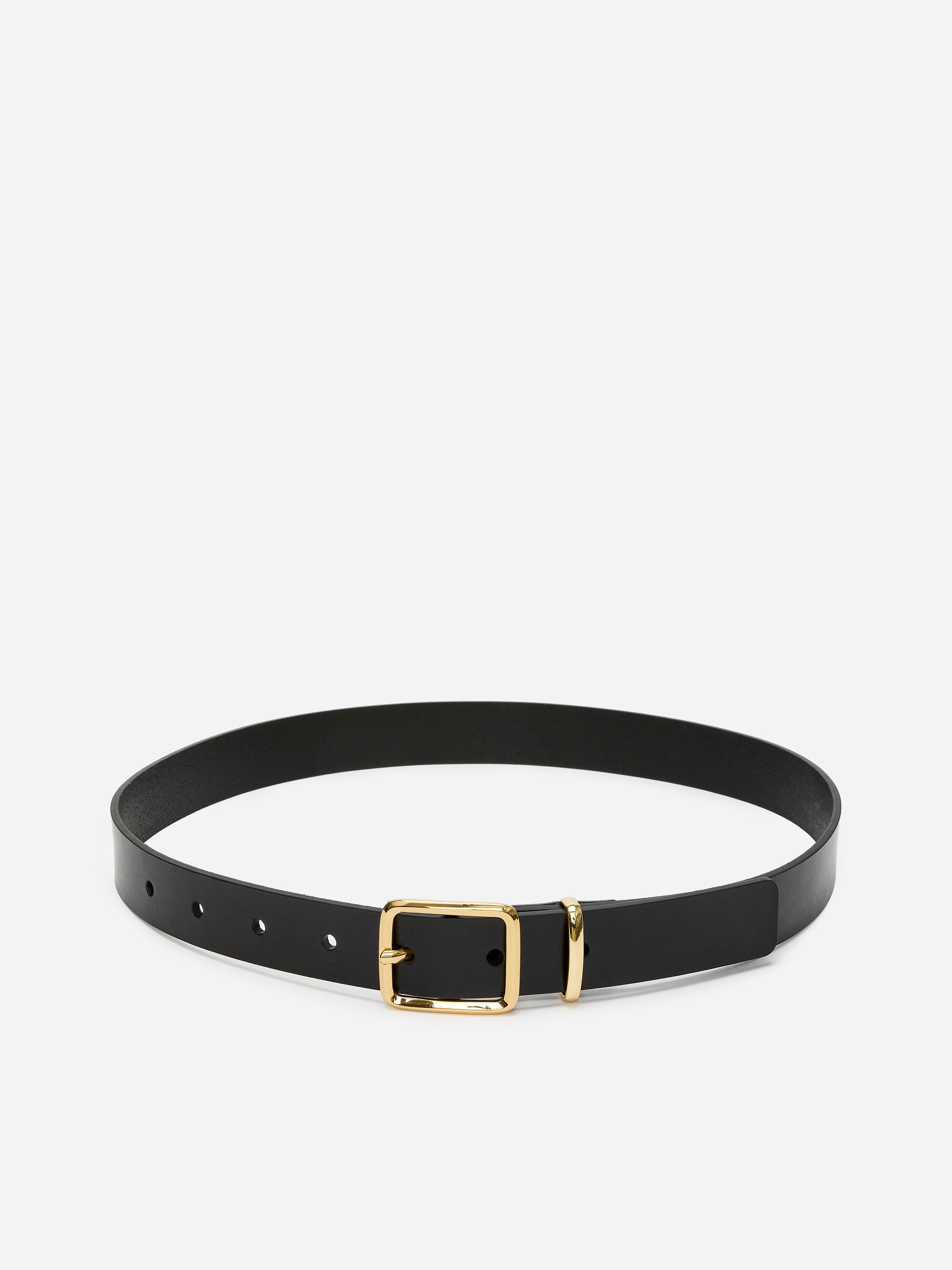 Leather Belt – Black – Women – ARKET NO