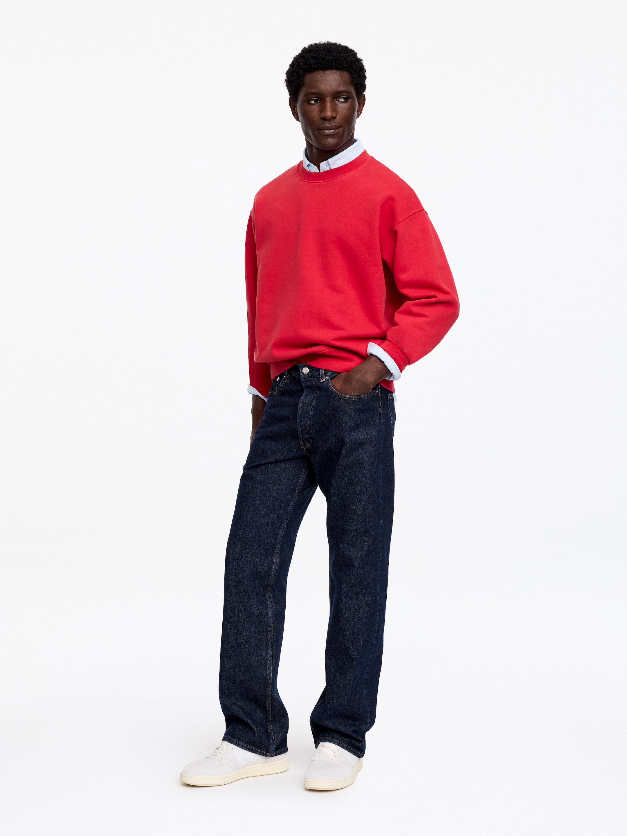 CANYON Bootcut Jeans - Mörkblå - Regular fit - Men - StillMedia/Lookbook - 4