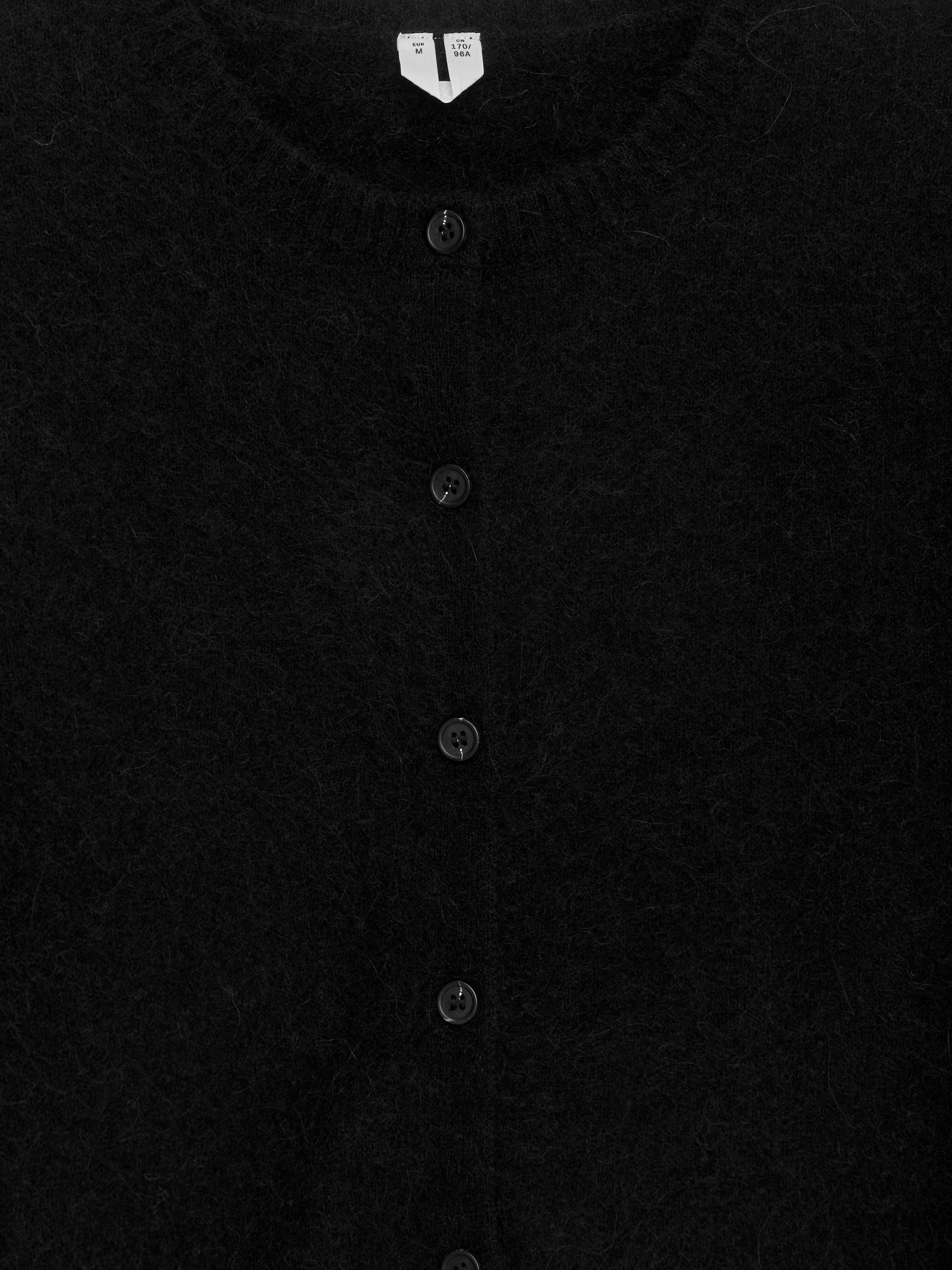 Alpaca-Wool Blend Cardigan - Black - Regular fit - Women - StillMedia/DescriptiveDetail - 2