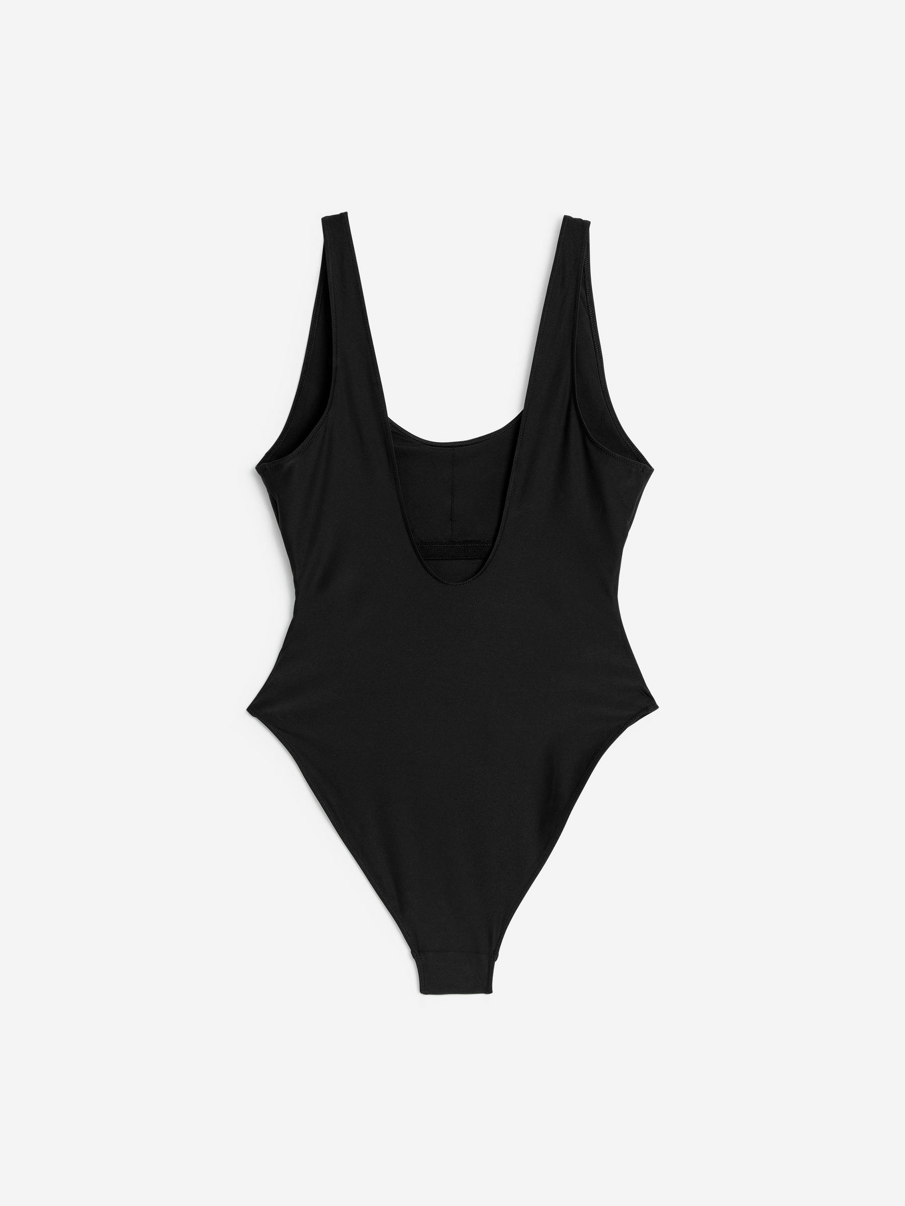 U-Neck Swimsuit - Black - Women - StillMedia/DescriptiveStillLife - 2