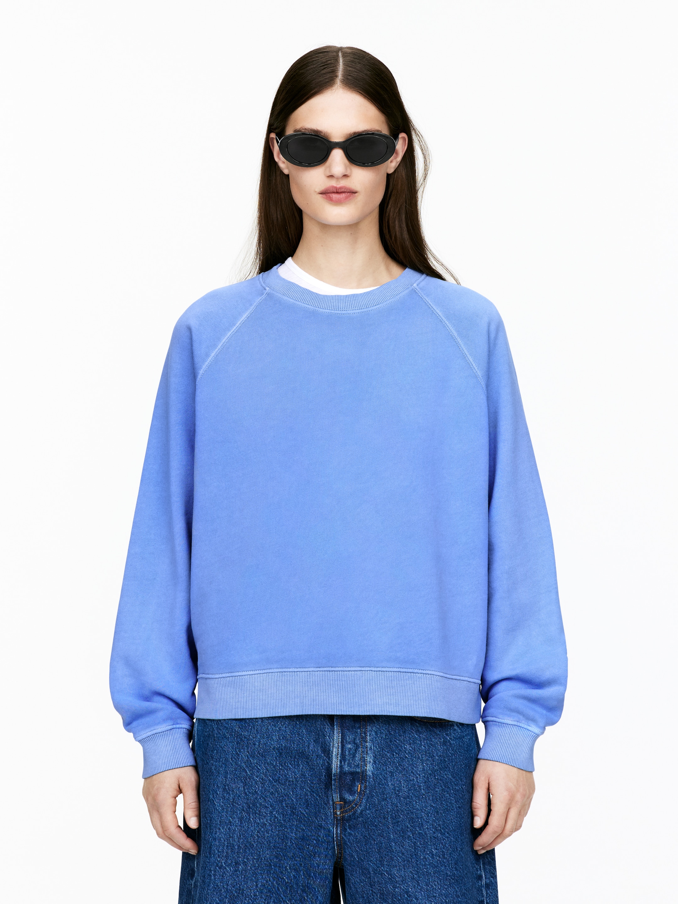 Vis større bilde: Terry-collegegenser - Blå - DAME | H&M NO 1