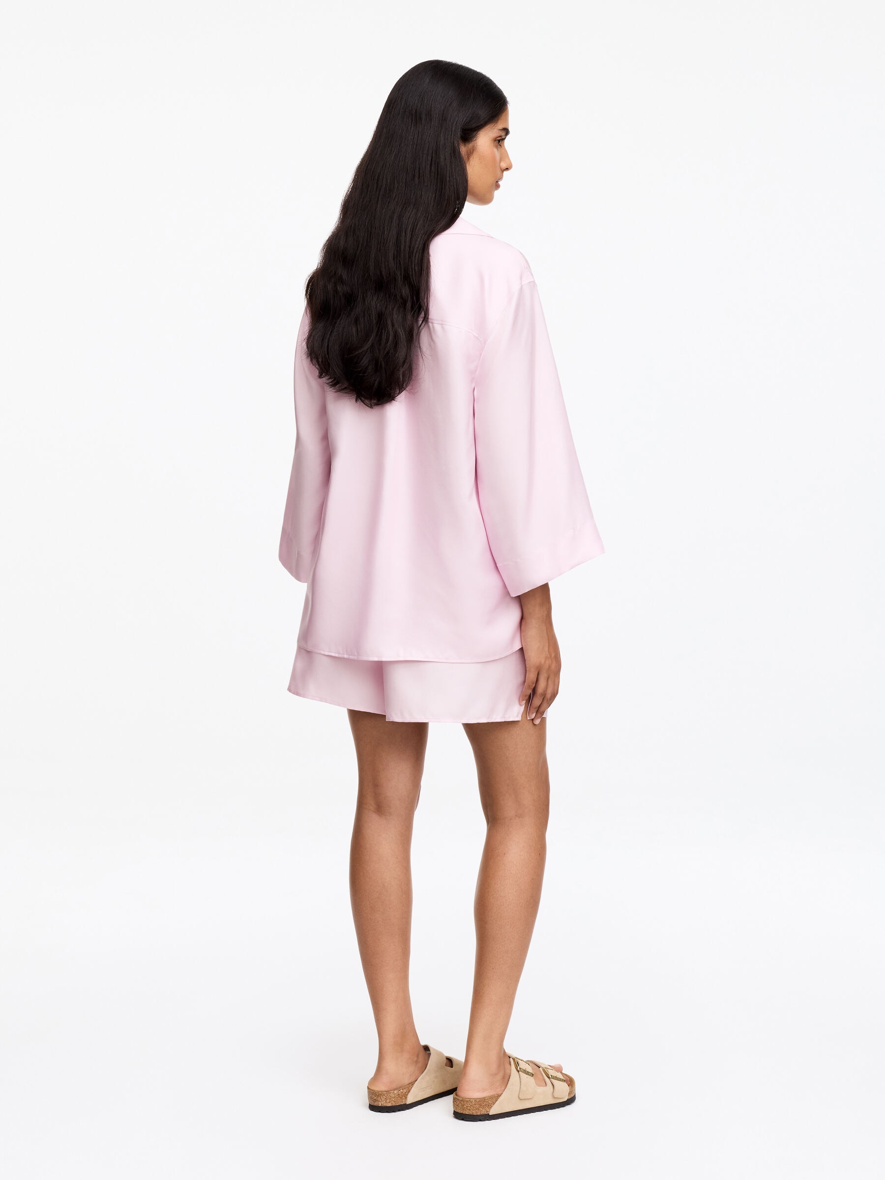 Seidenhemd - Rosa - Regular Fit - Damen - StillMedia/Lookbook - 3