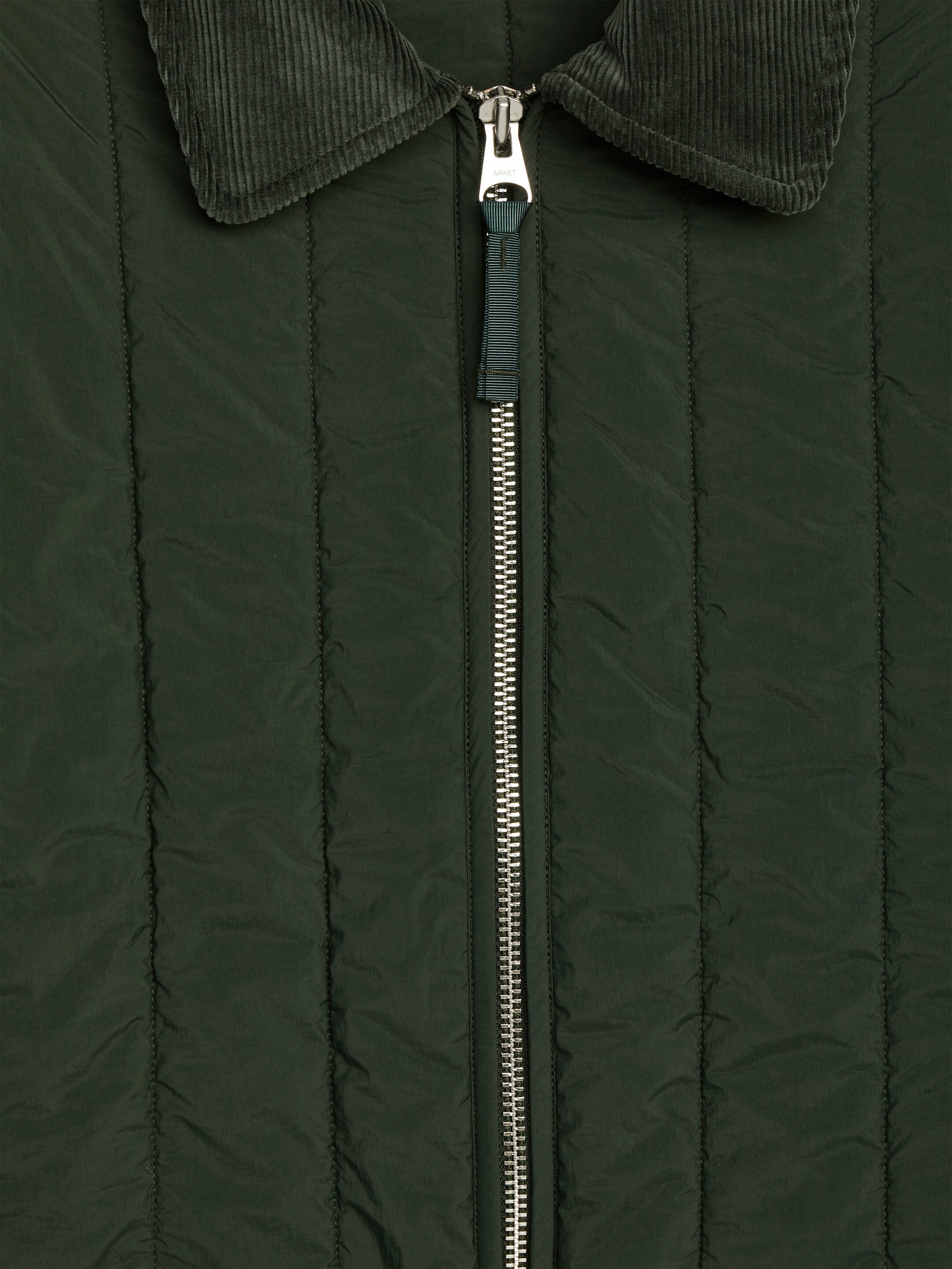 Quilted Jacket - Dark Green - Regular fit - Men - StillMedia/DescriptiveDetail - 2