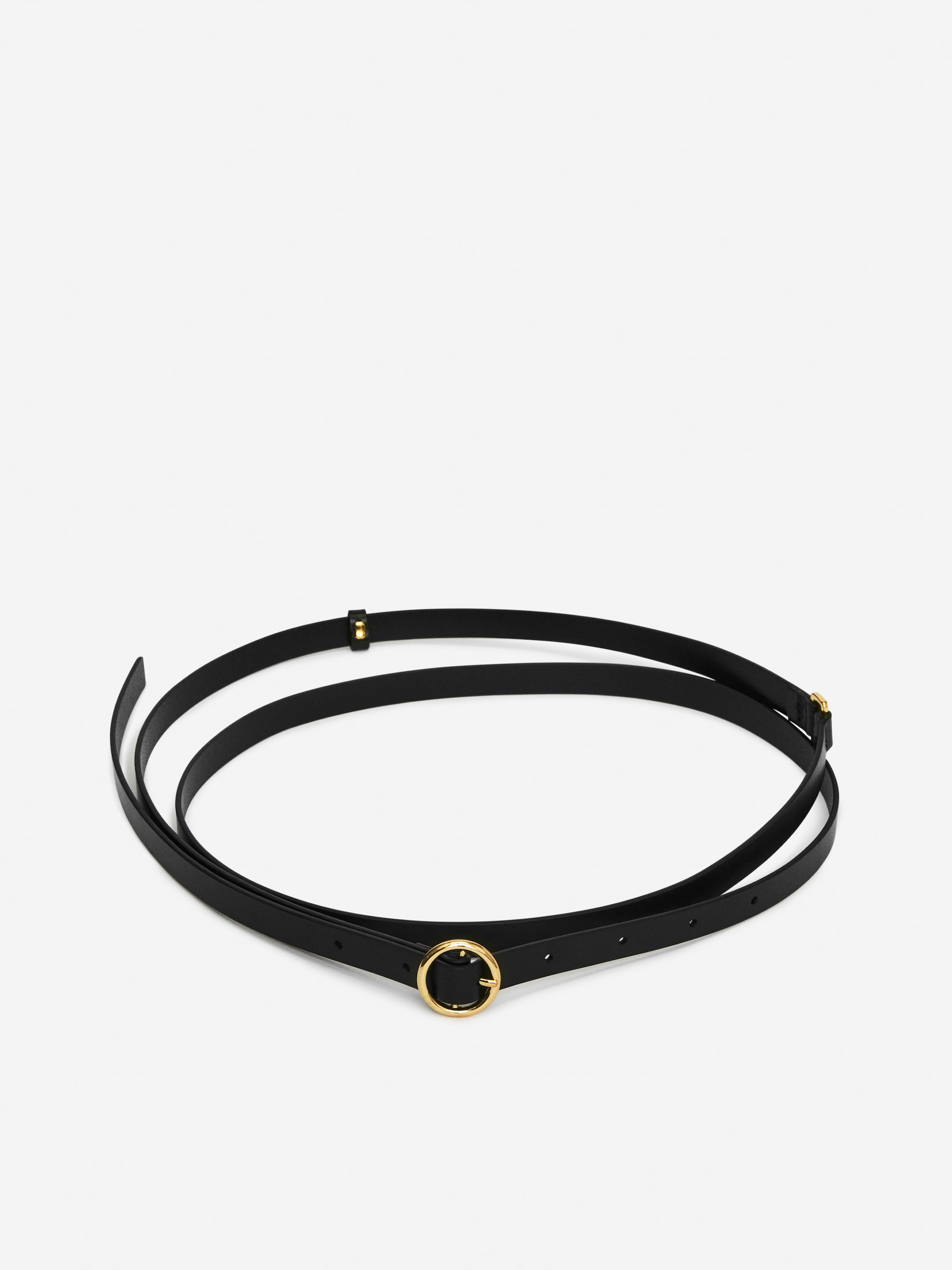 View larger image: Double-Wrap Leather Belt - Black - Ladies | H&M GB 1