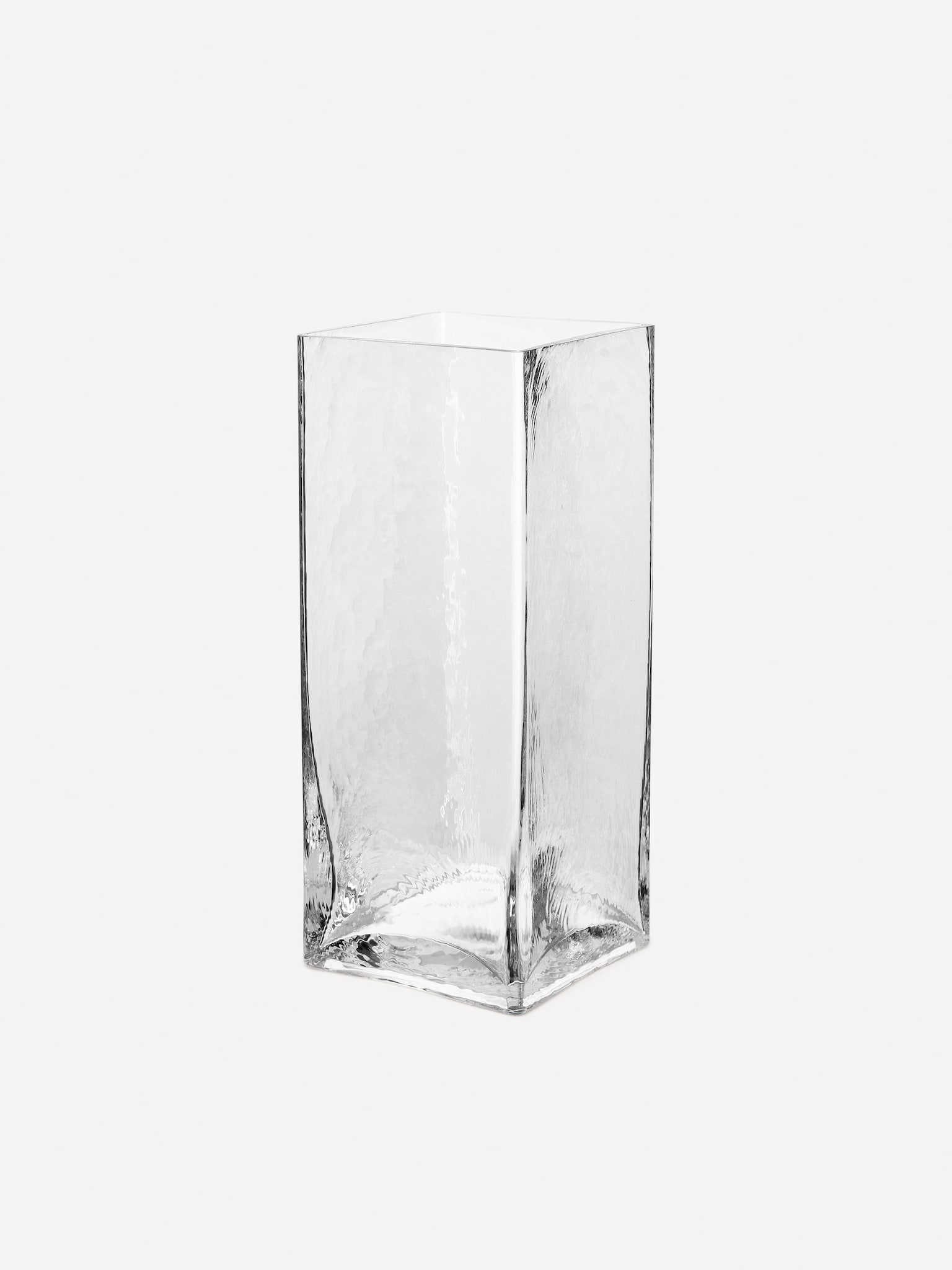Glass Vase 26 cm - Transparent