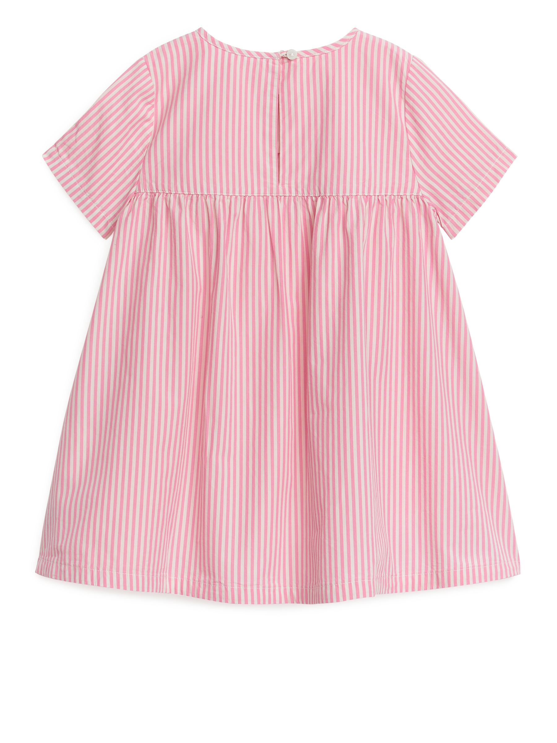 Baumwollkleid - Weiß/Rosa - Regular Fit - Kinder - StillMedia/DescriptiveStillLife - 2