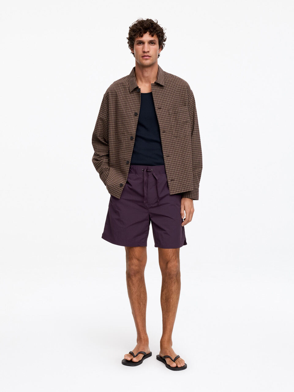 Swim Shorts-#34083F-18905