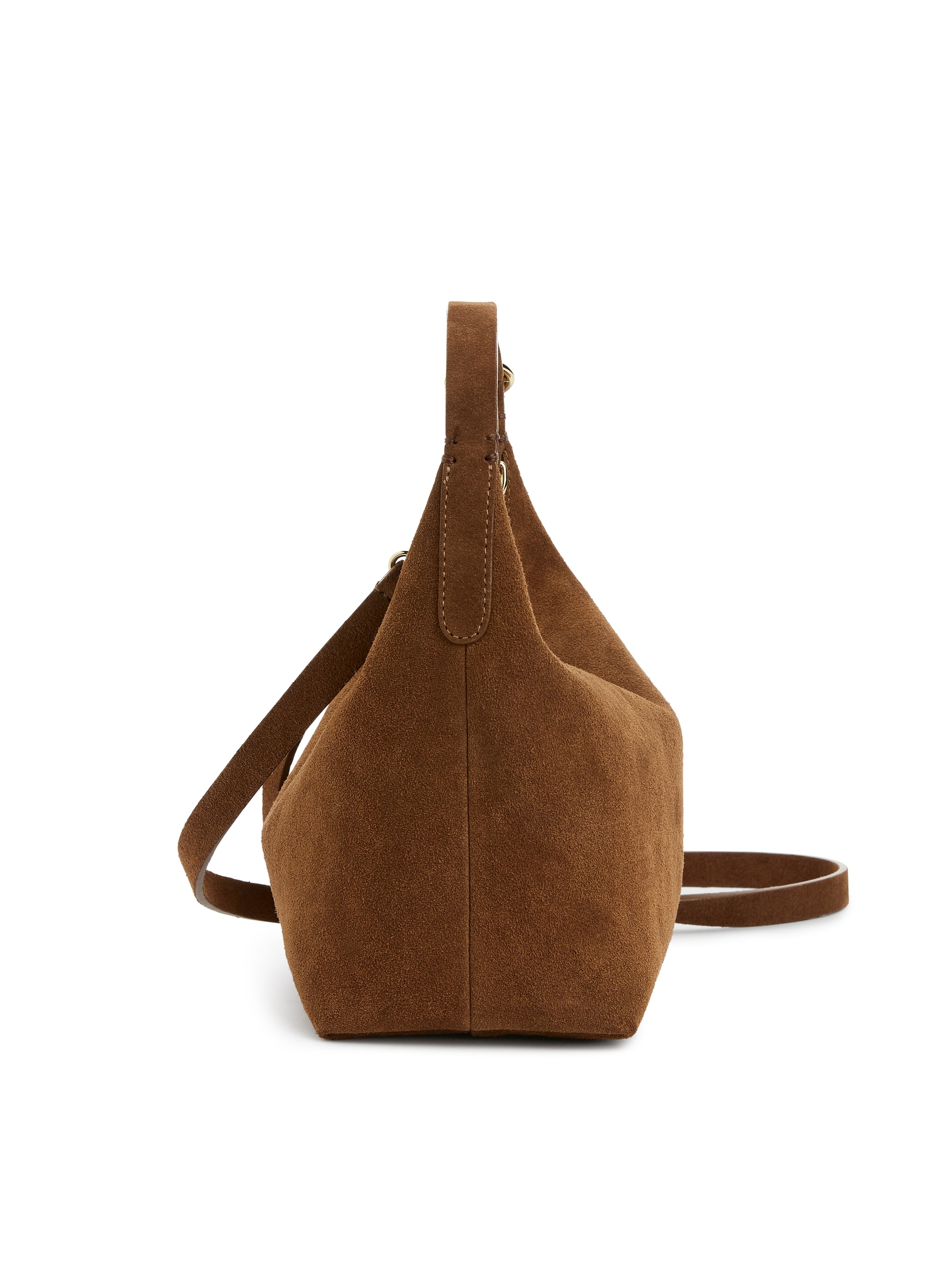 View larger image: Suede Bag - Brown - Ladies | H&M GB 2
