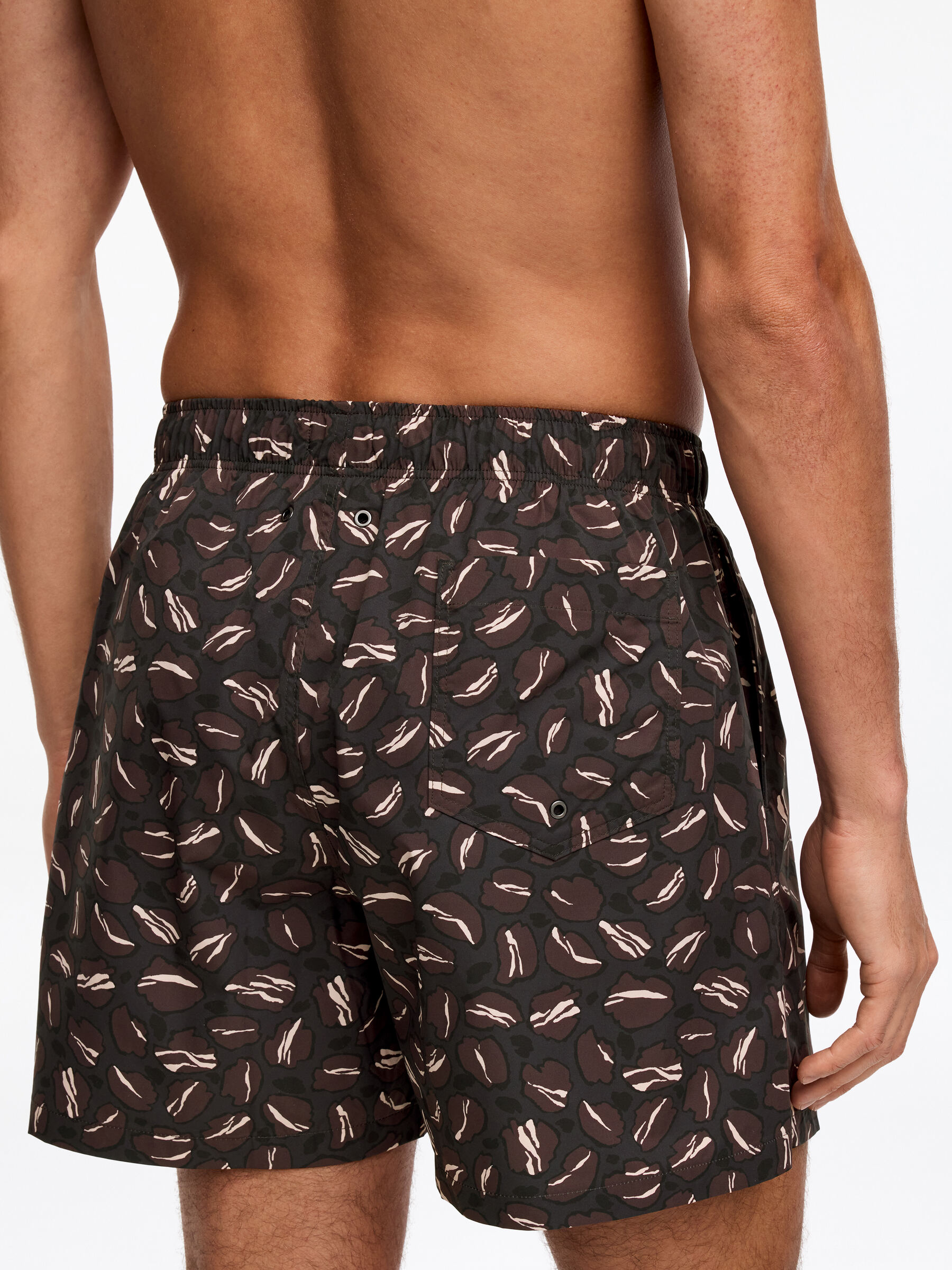 Short de bain imprimé - Marron - Homme - StillMedia/Lookbook - 7