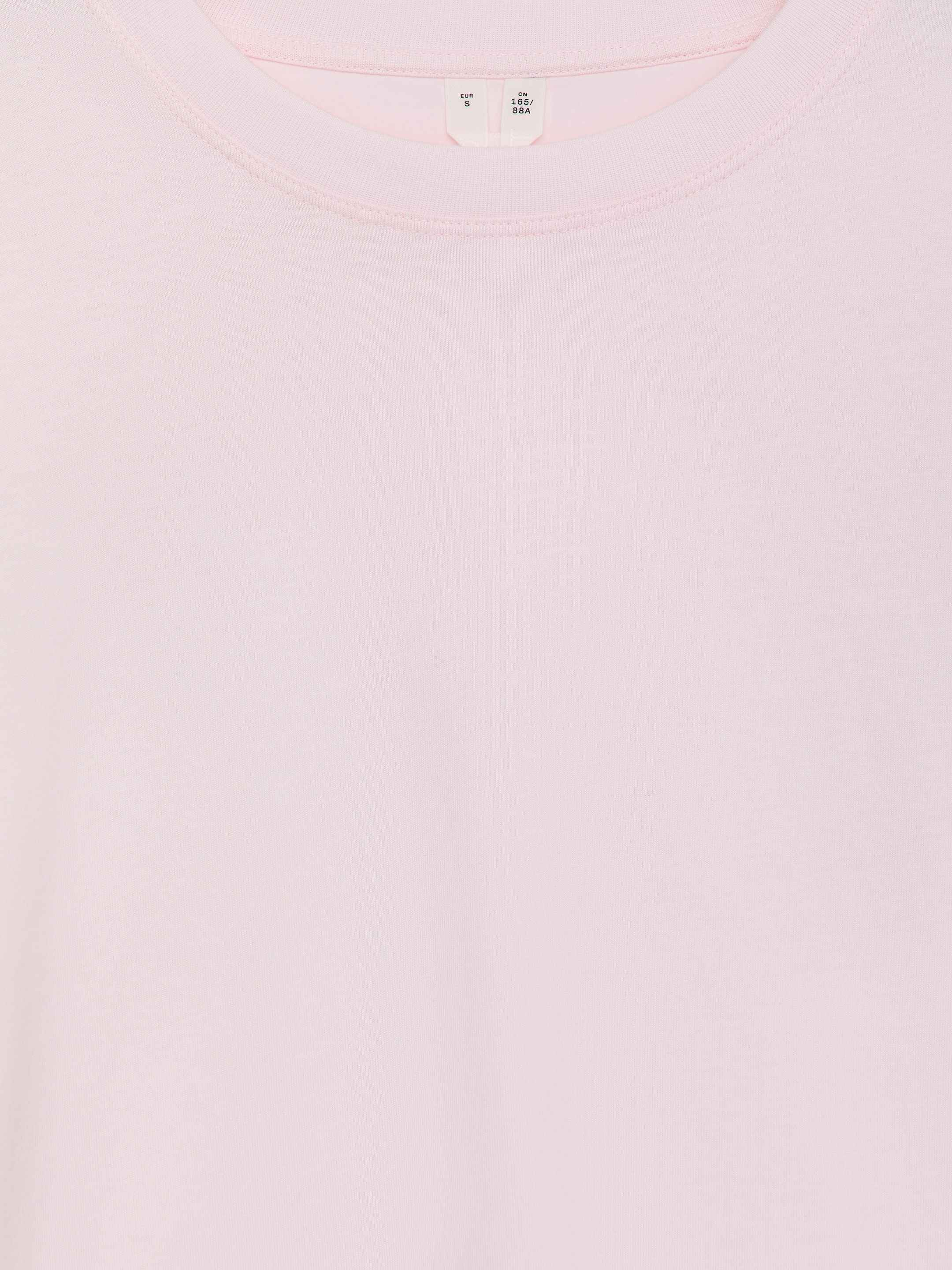 Camiseta de manga larga con detalle de camisa - Rosa claro - Corte estándar - Women - StillMedia/DescriptiveDetail - 2