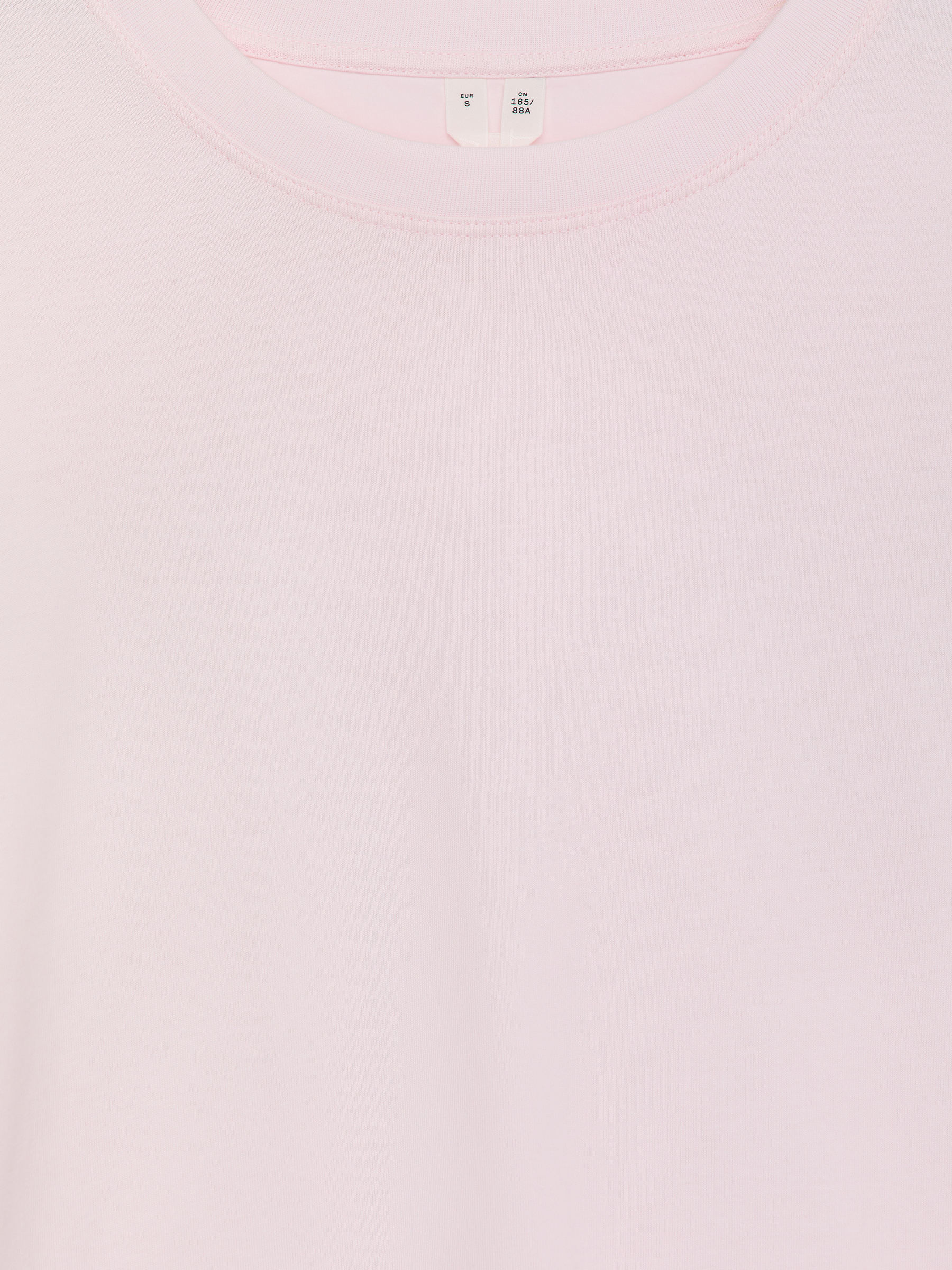 Shirt-Detail Long-Sleeve T-Shirt - Light Pink - Regular fit - Women - StillMedia/DescriptiveDetail - 2