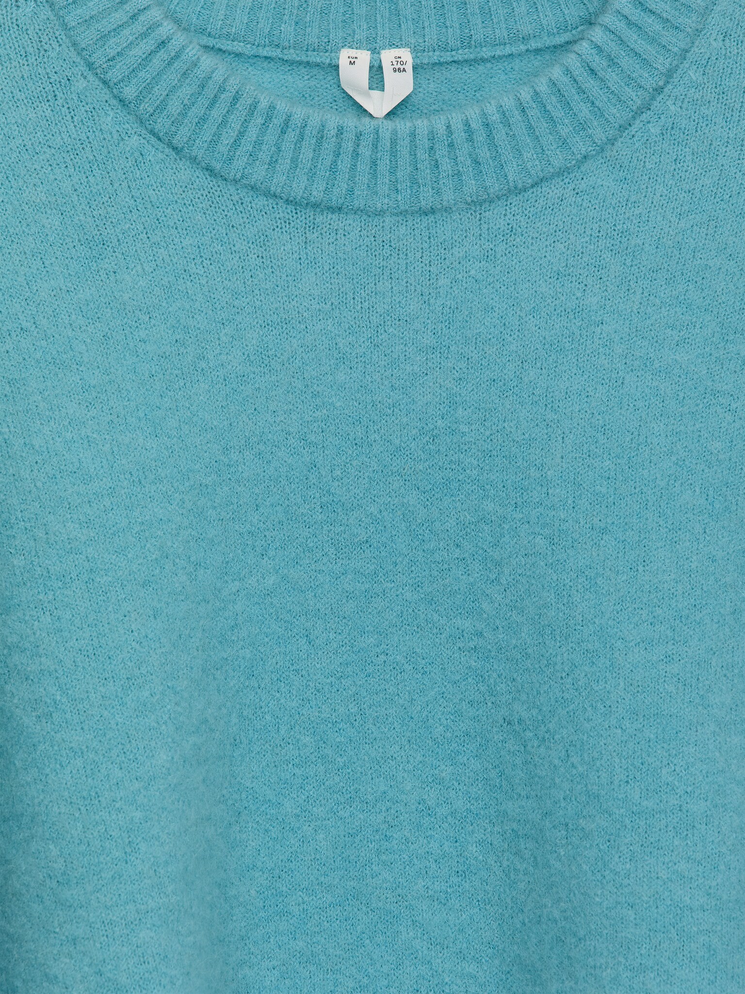 Alpaca-Wool Blend Jumper - Turquoise/Light Grey/Green/Off White/Dusty Pink/Dark Burgundy/Black/Beige - 4