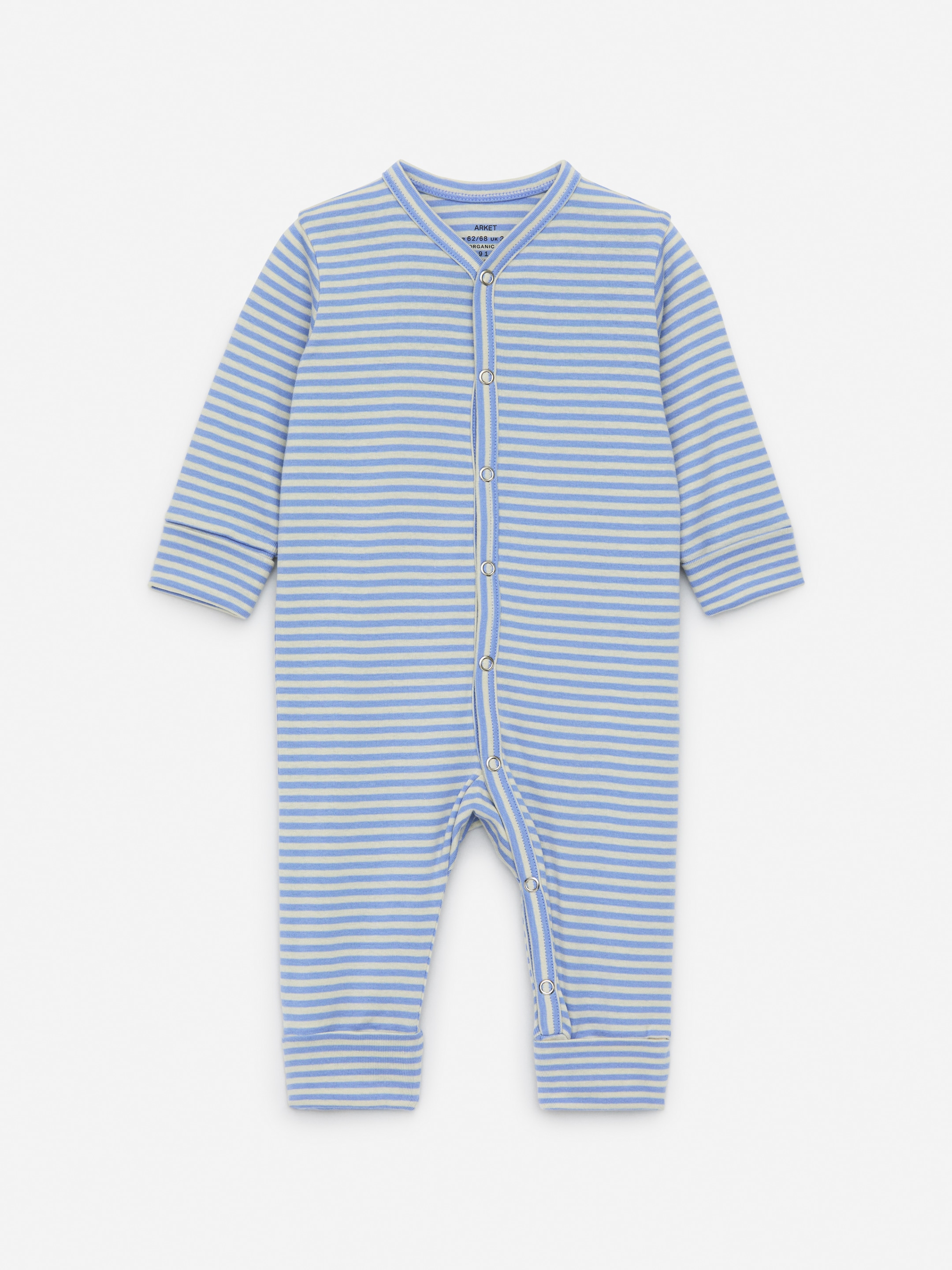 Se større billede: Natdragt, sæt af 2 - Lyseblå/råhvid - BØRN | H&M DK 3