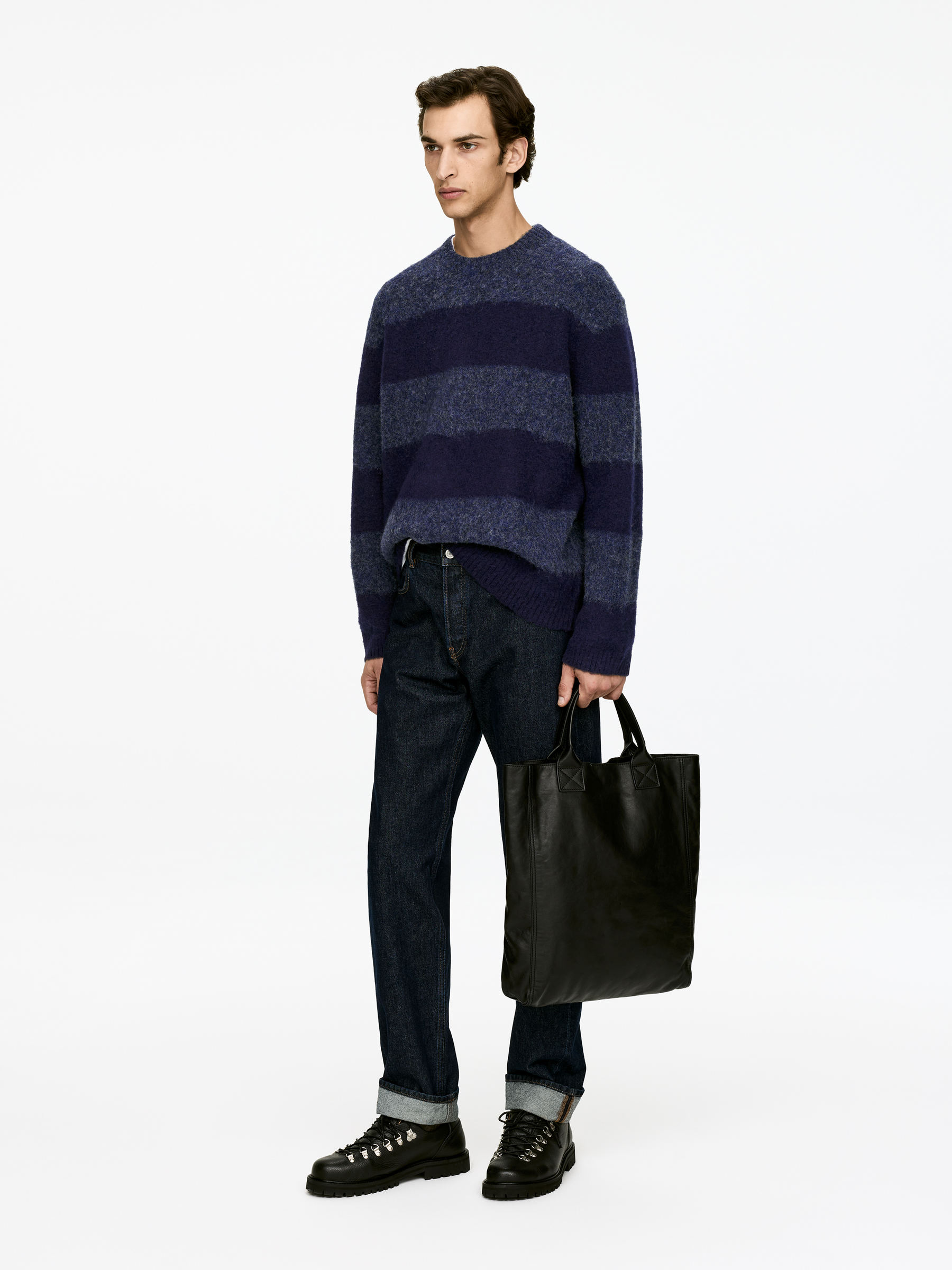 Pull en laine - Bleu - Regular fit - Homme - StillMedia/Lookbook - 4