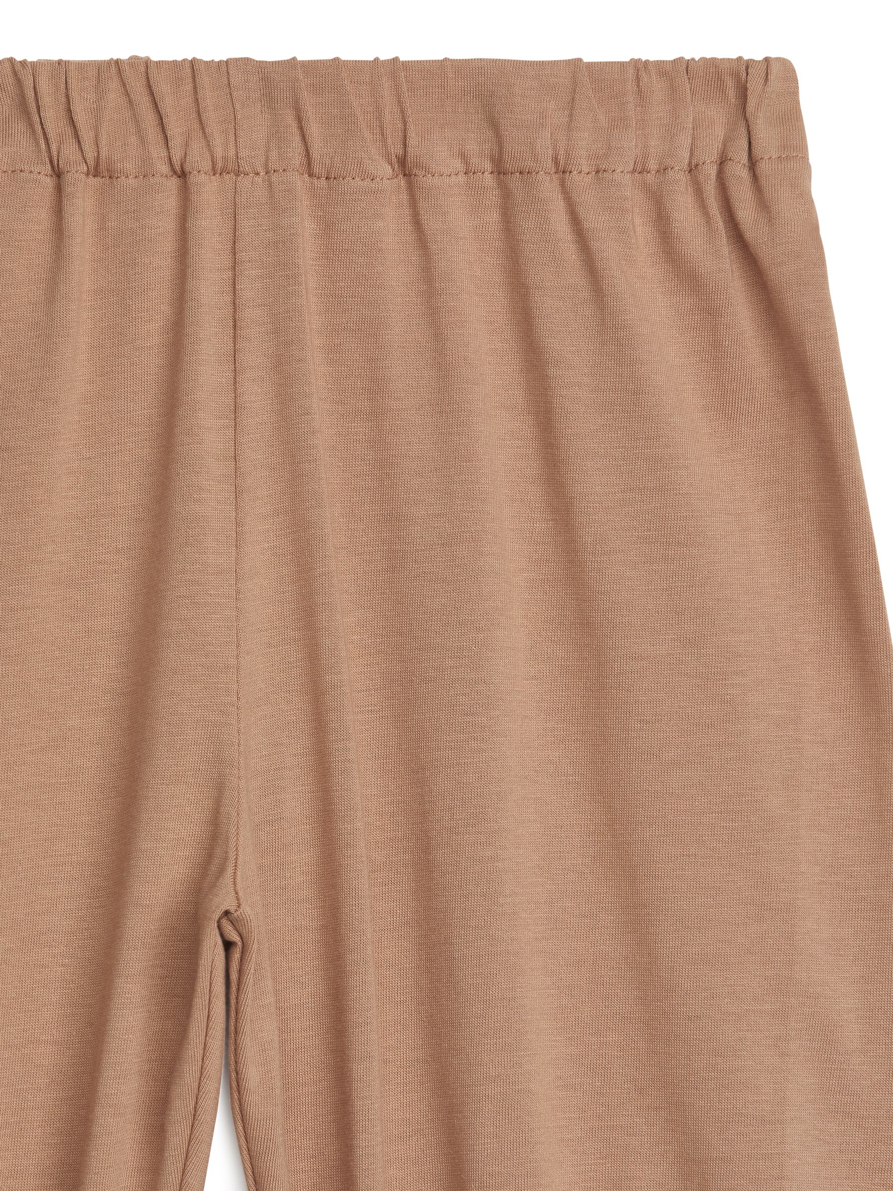Loose Fit Jersey Trousers - Dark Beige - Children - StillMedia/DescriptiveDetail - 3