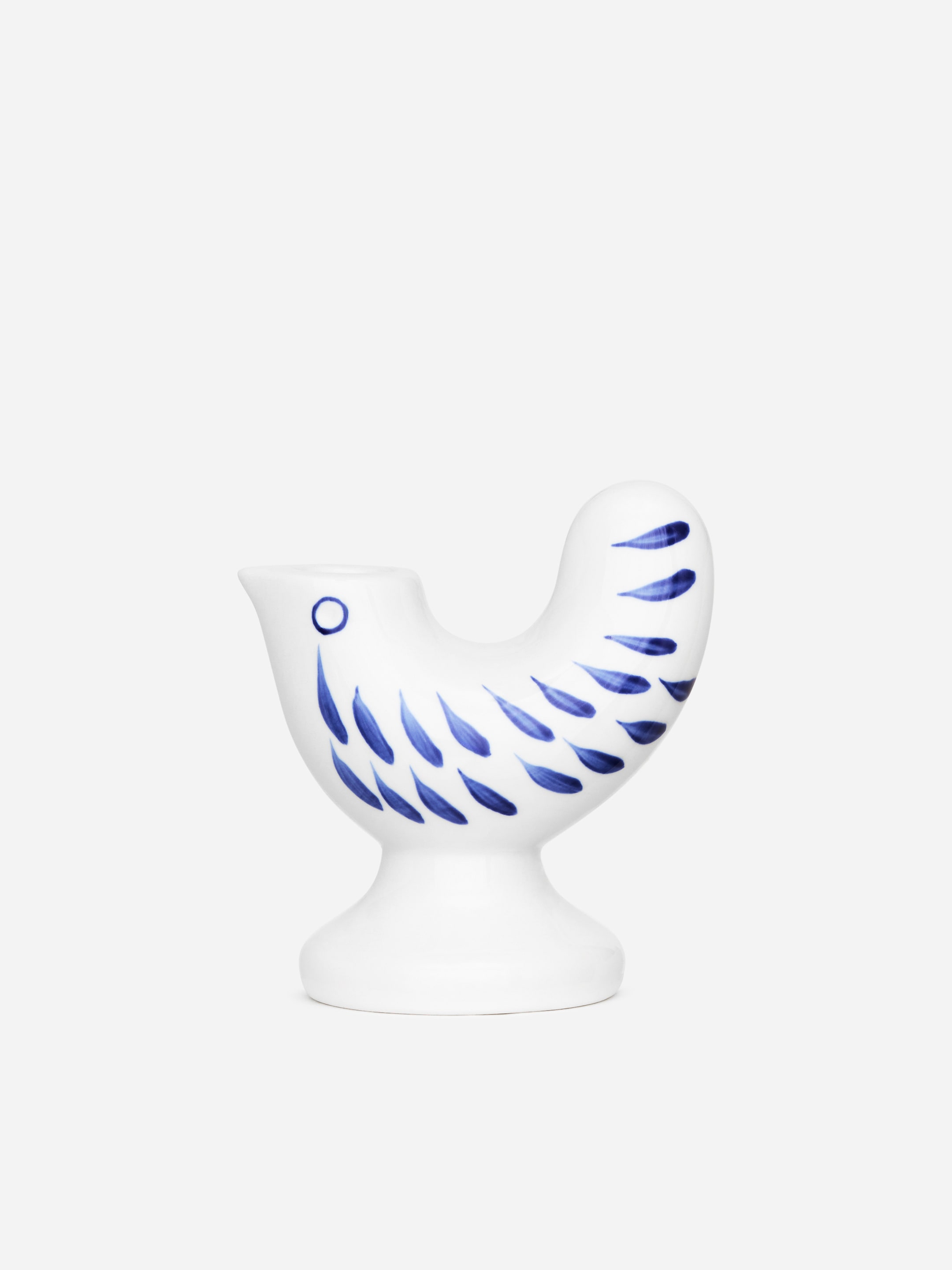 Ceramic Candle holder-#003EFE-17988