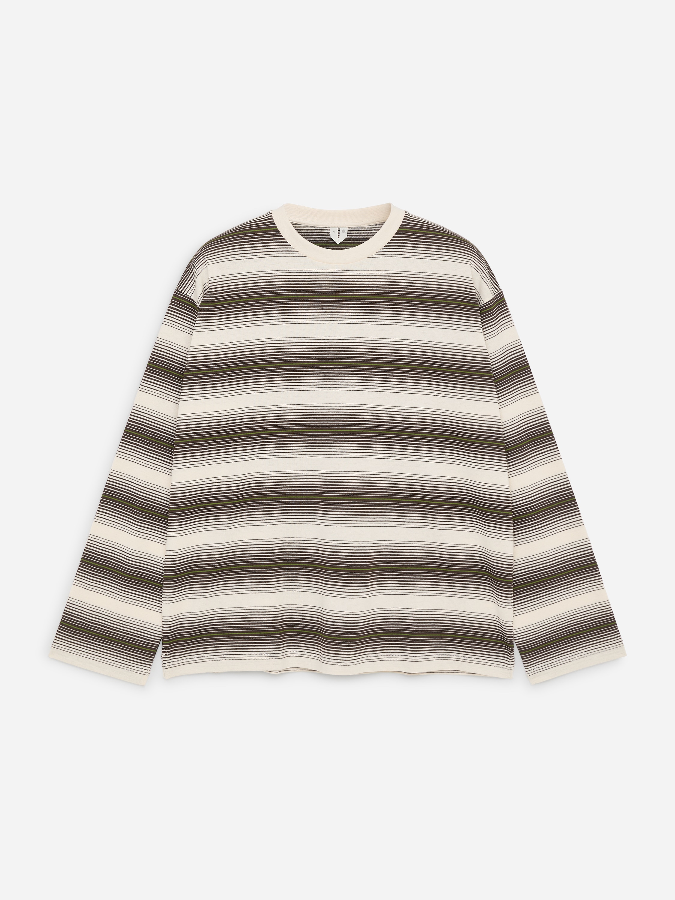 Langærmet T-shirt i relaxed fit