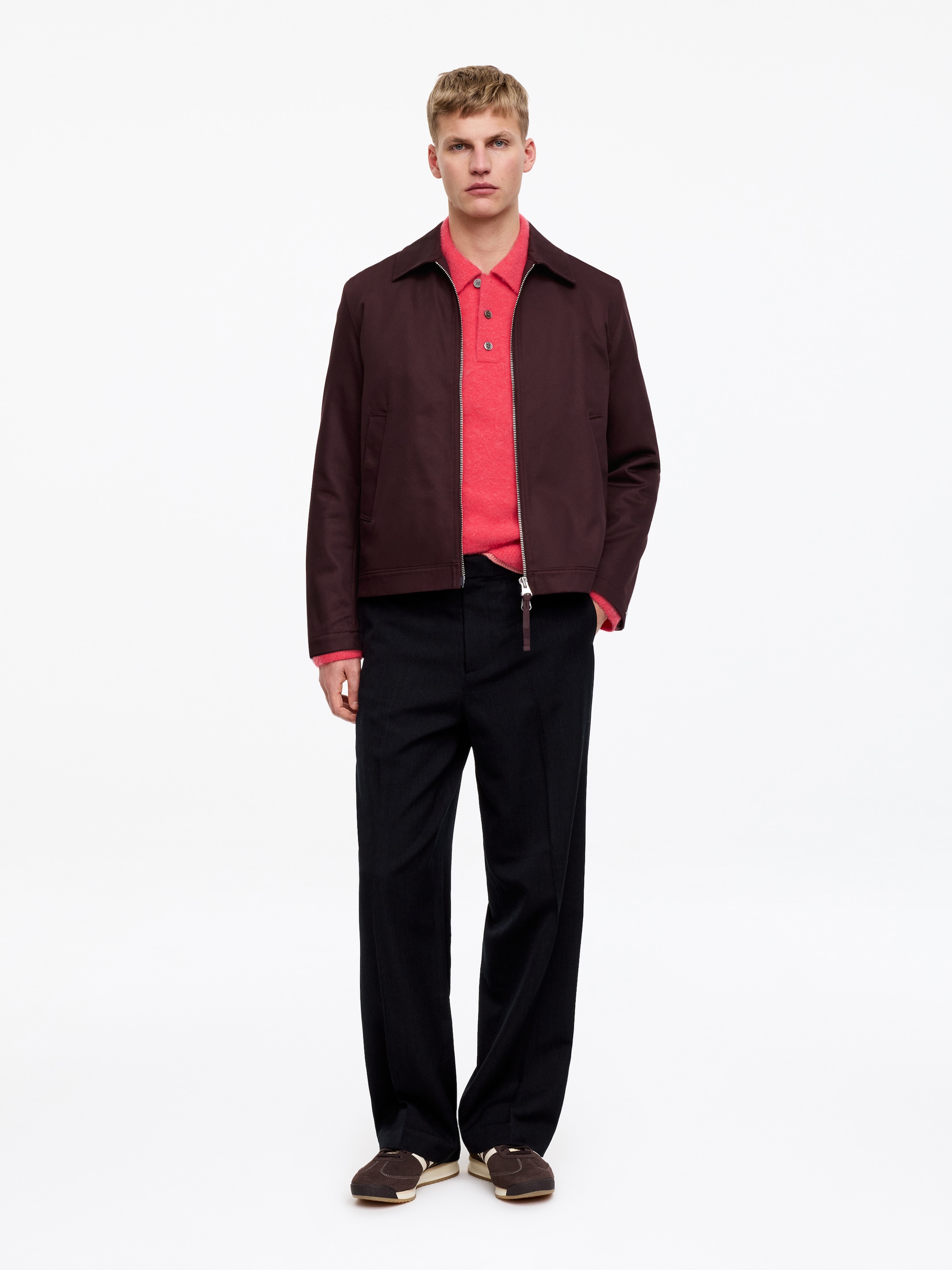 Veste en coton Drizzler-#3c2729-18401
