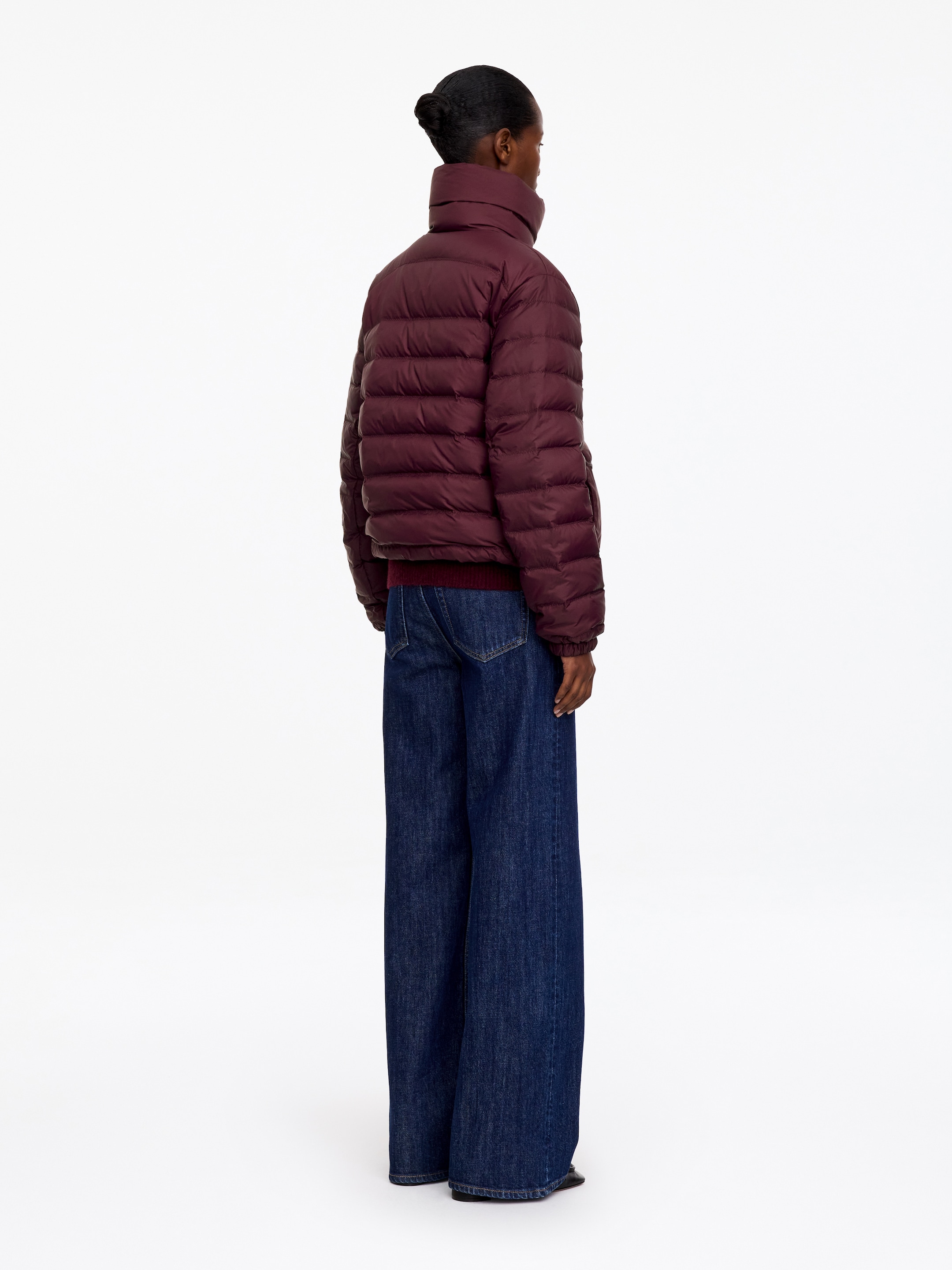 Re:Down Padded Jacket - Dark Red - Regular fit - women - StillMedia/Lookbook - 10