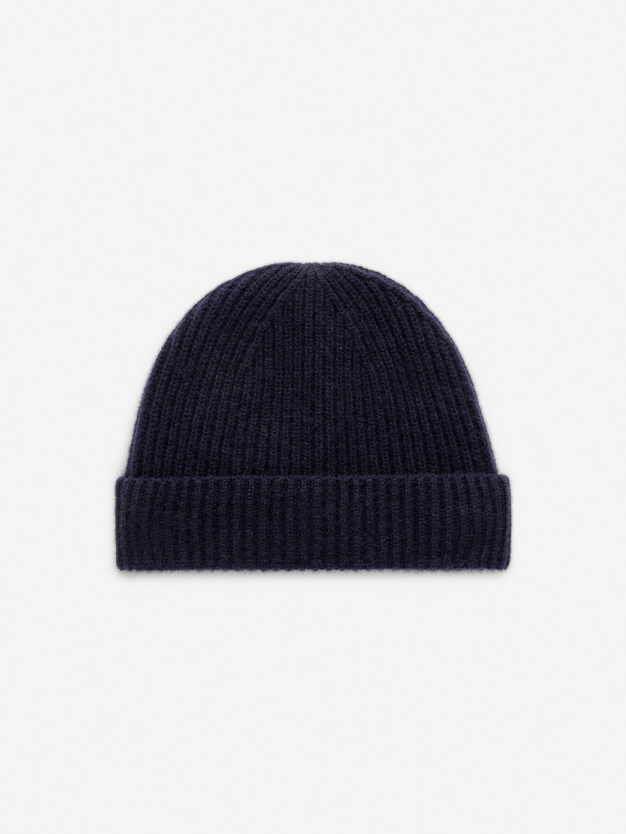 View larger image: Cashmere-Wool Beanie - Dark Blue - Men | H&M GB 1