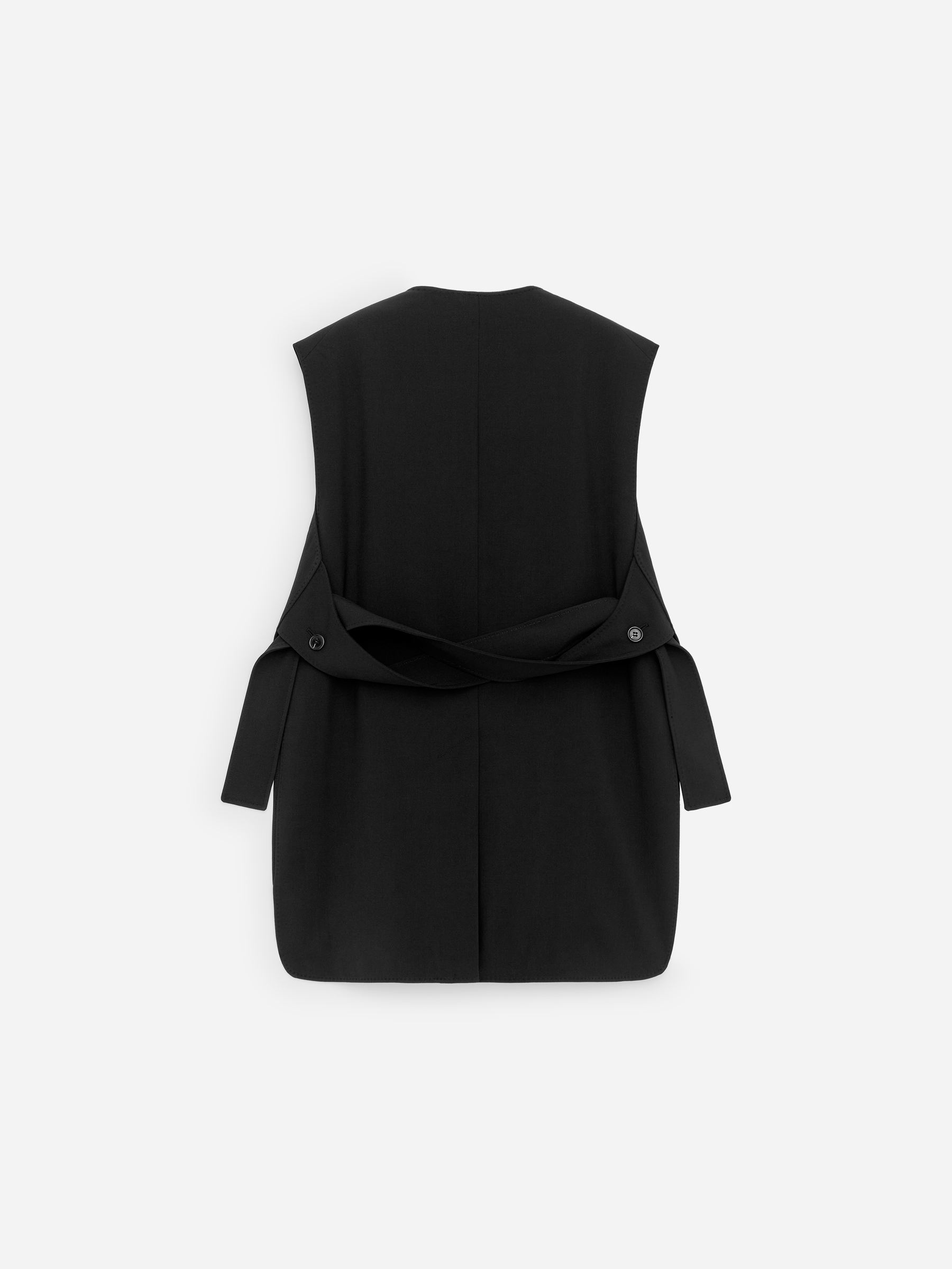 Tailored Waistcoat - Black - Regular fit - Women - StillMedia/DescriptiveStillLife - 1