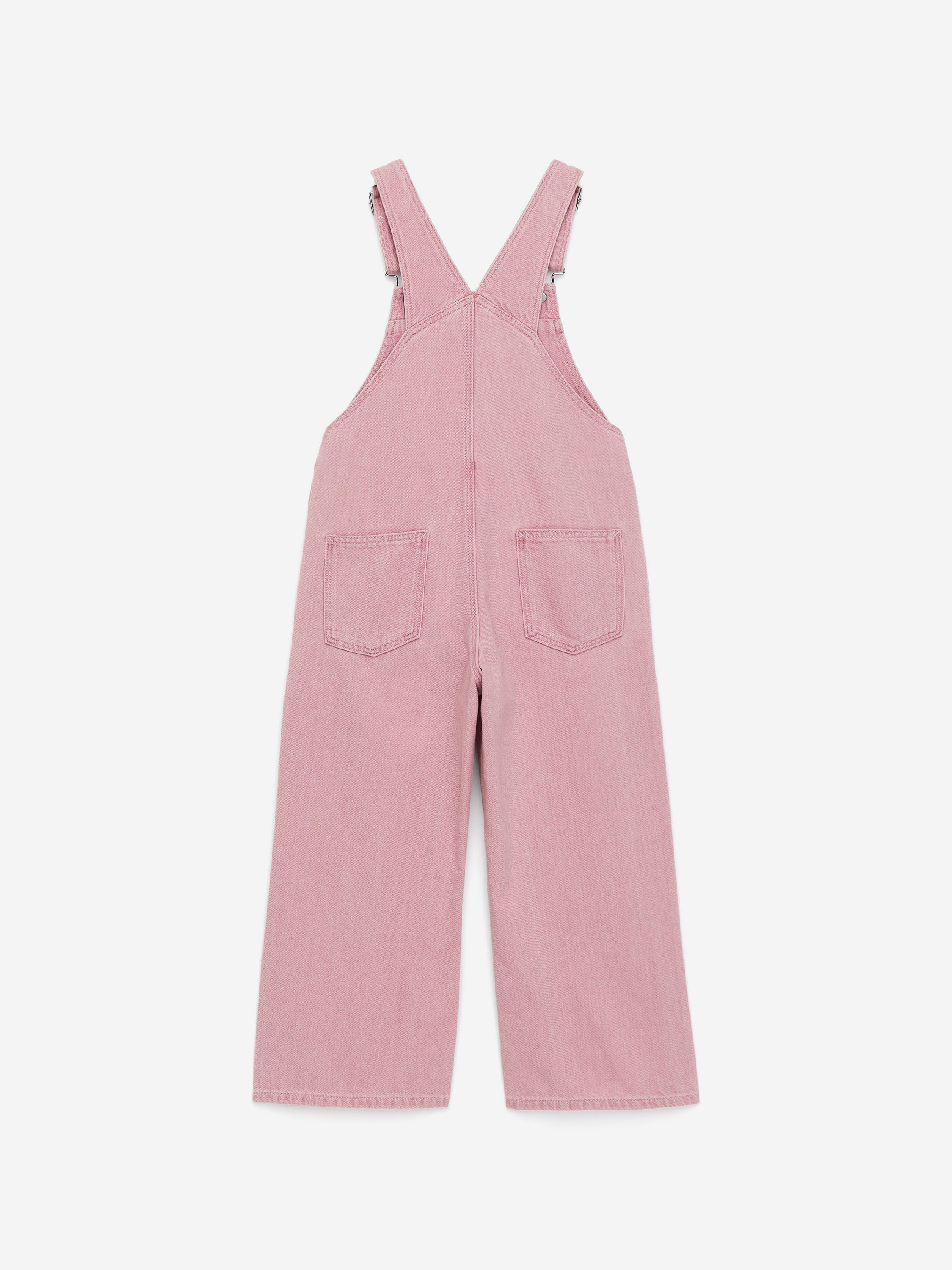 Denim Dungarees - Dusty Pink - Regular fit - Children - StillMedia/DescriptiveStillLife - 2