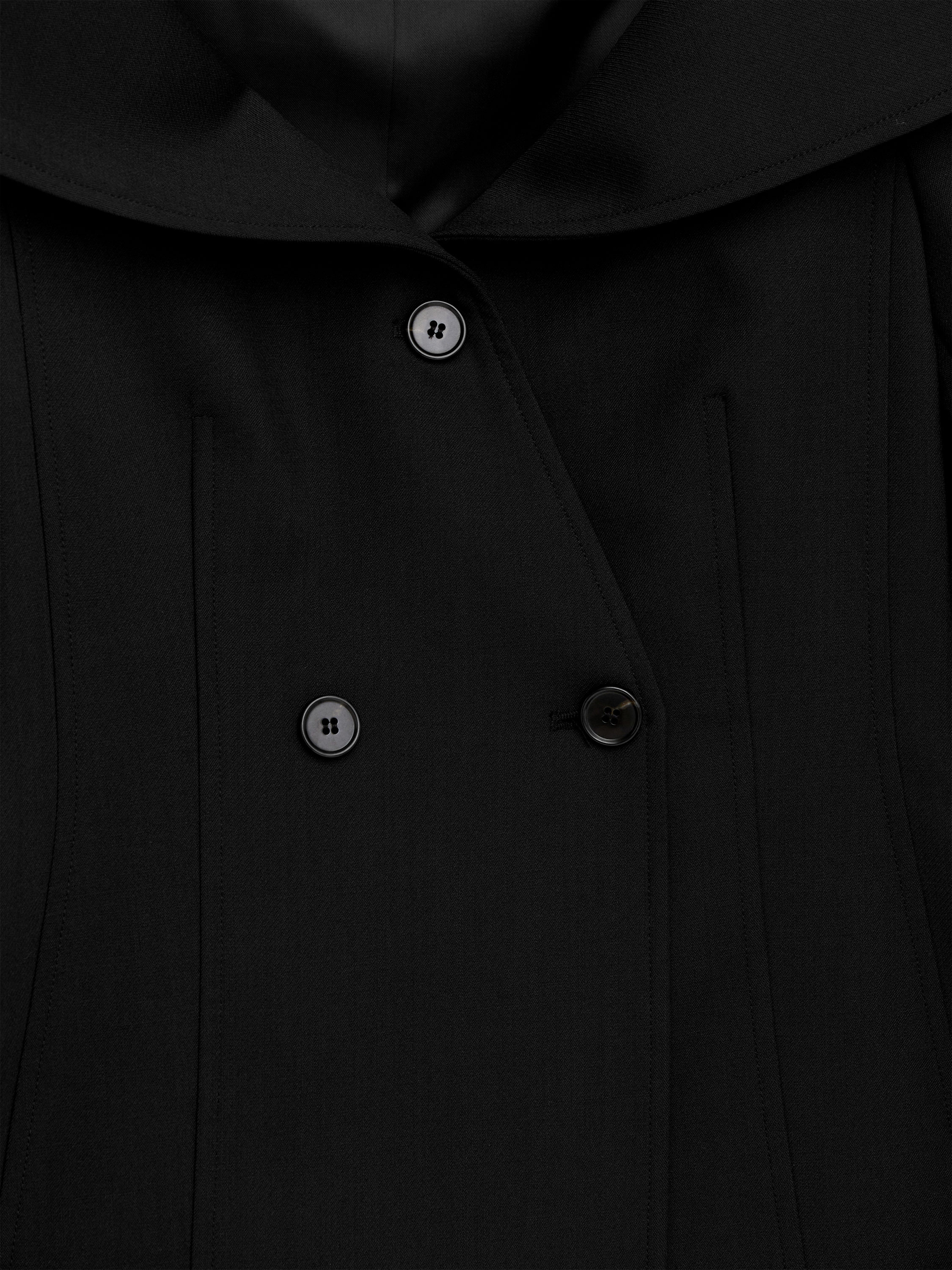 Off-Shoulder Blazer - Black - Slim fit - Women - StillMedia/DescriptiveDetail - 2