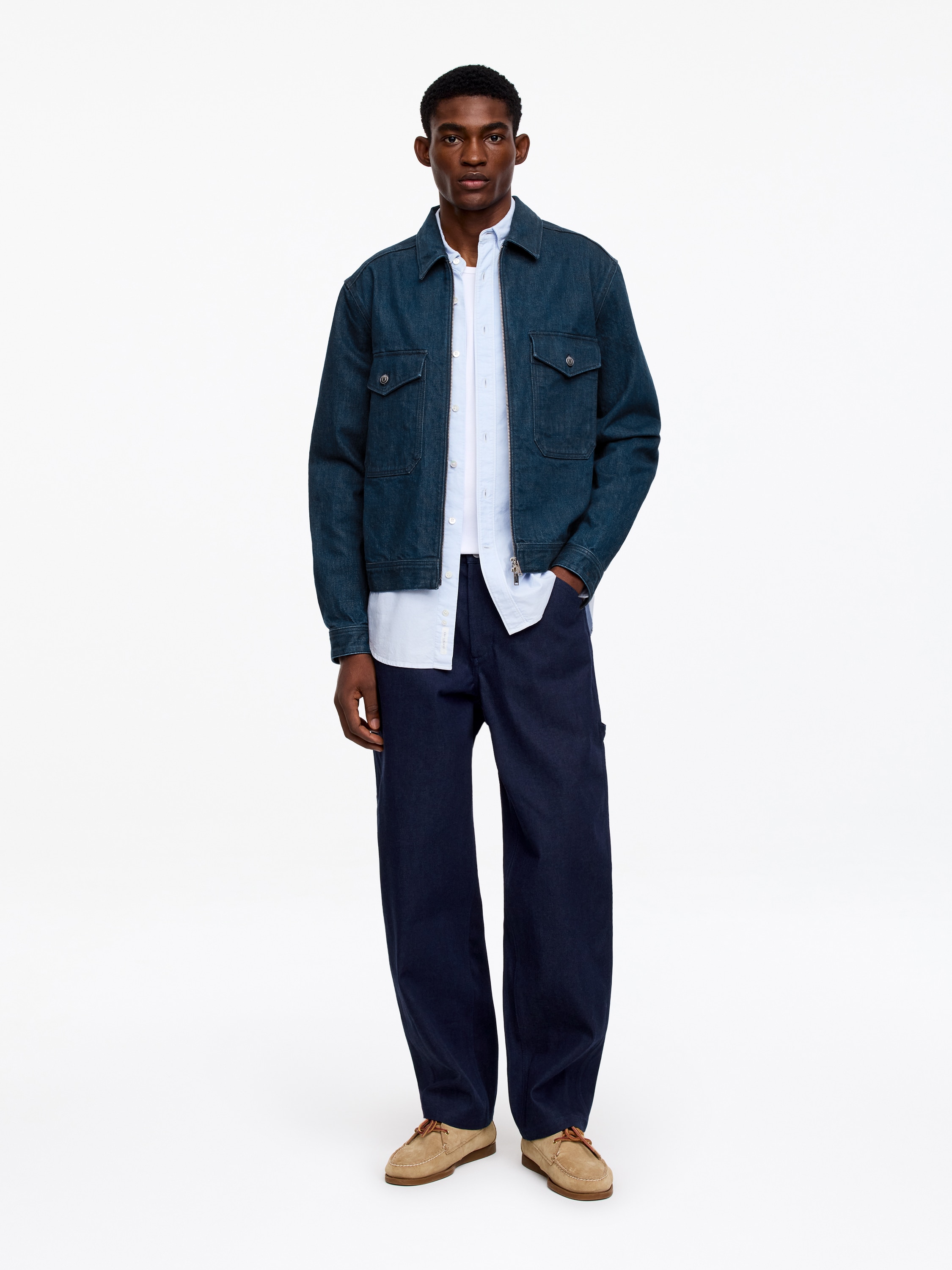 Τζιν Πουκάμισο - Μπλε