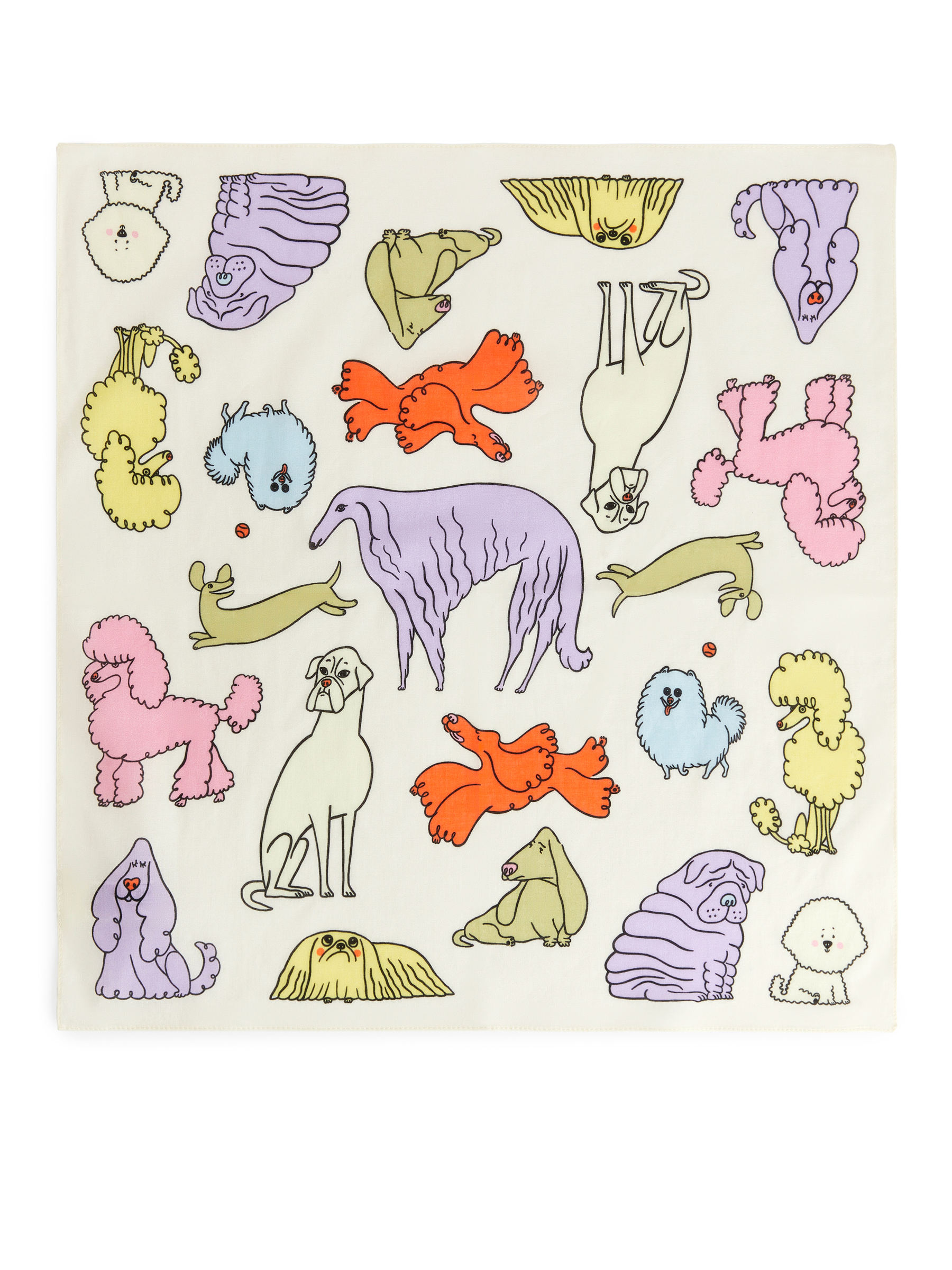 Bandana aus Baumwolle - Cremeweiß/mehrfarbig - Kinder - StillMedia/DescriptiveStillLife - 2