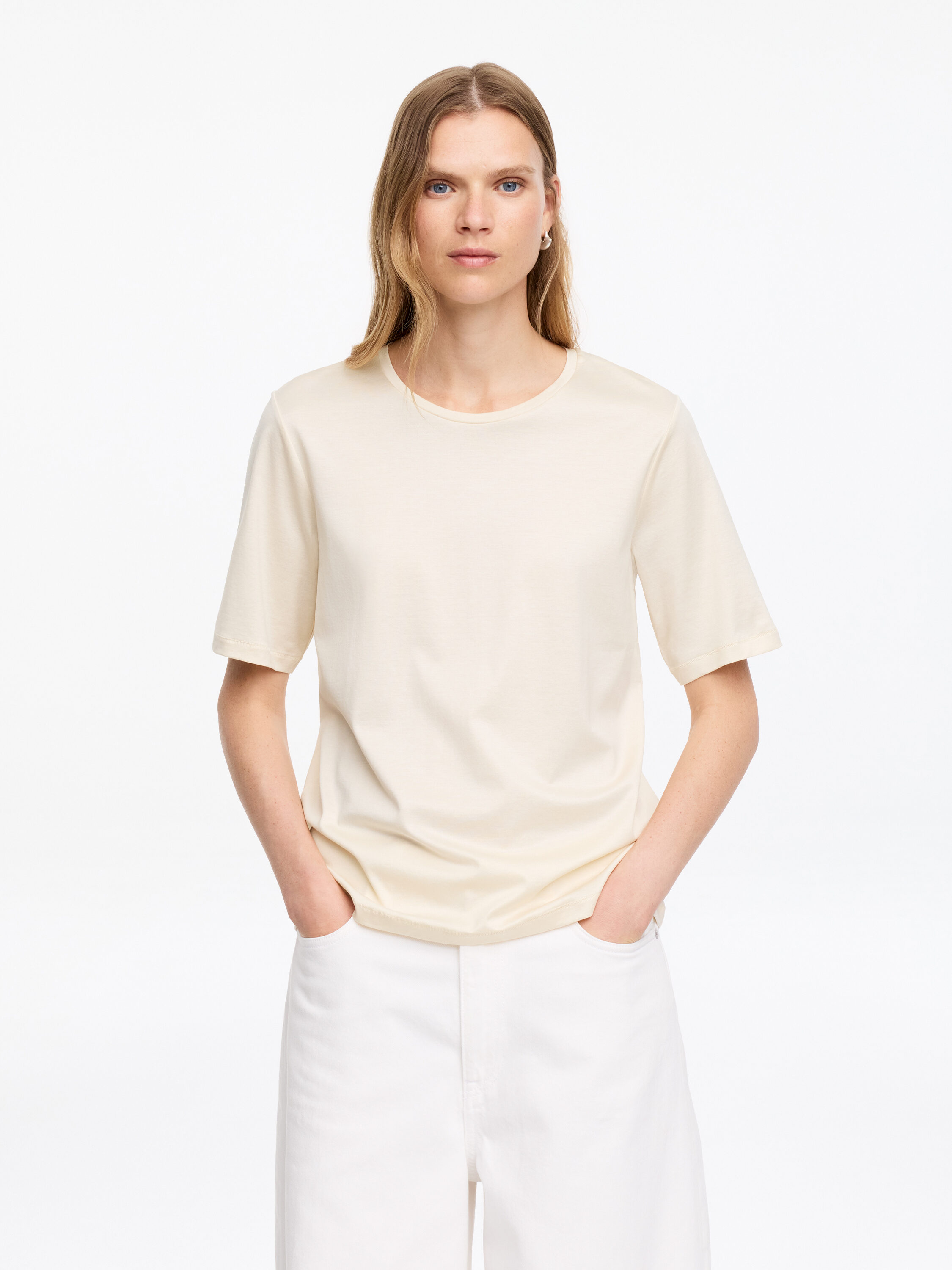 Lyocell Cotton T-shirt