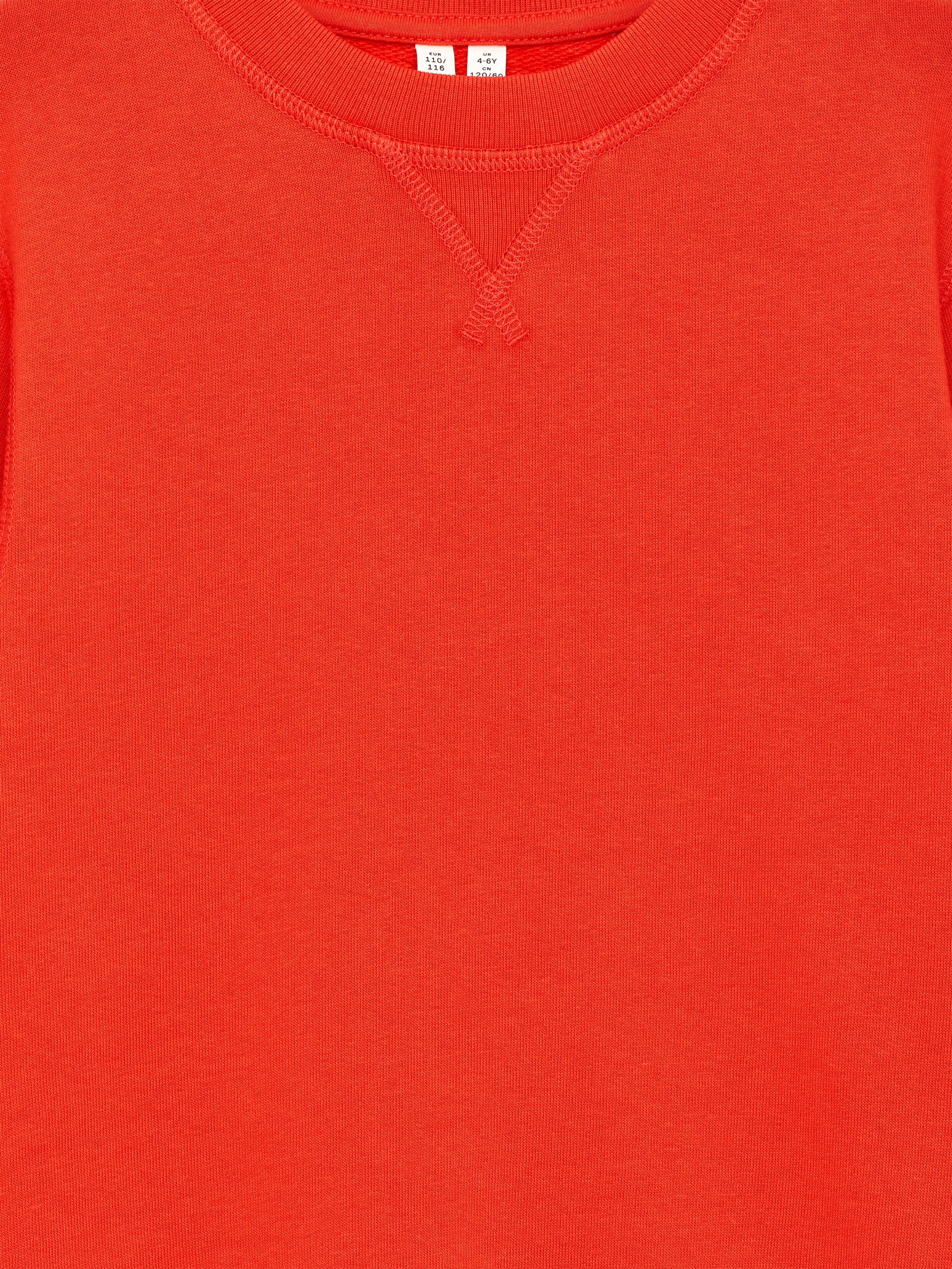 French Terry Sweatshirt - Red - Regular fit - Children - StillMedia/DescriptiveDetail - 3