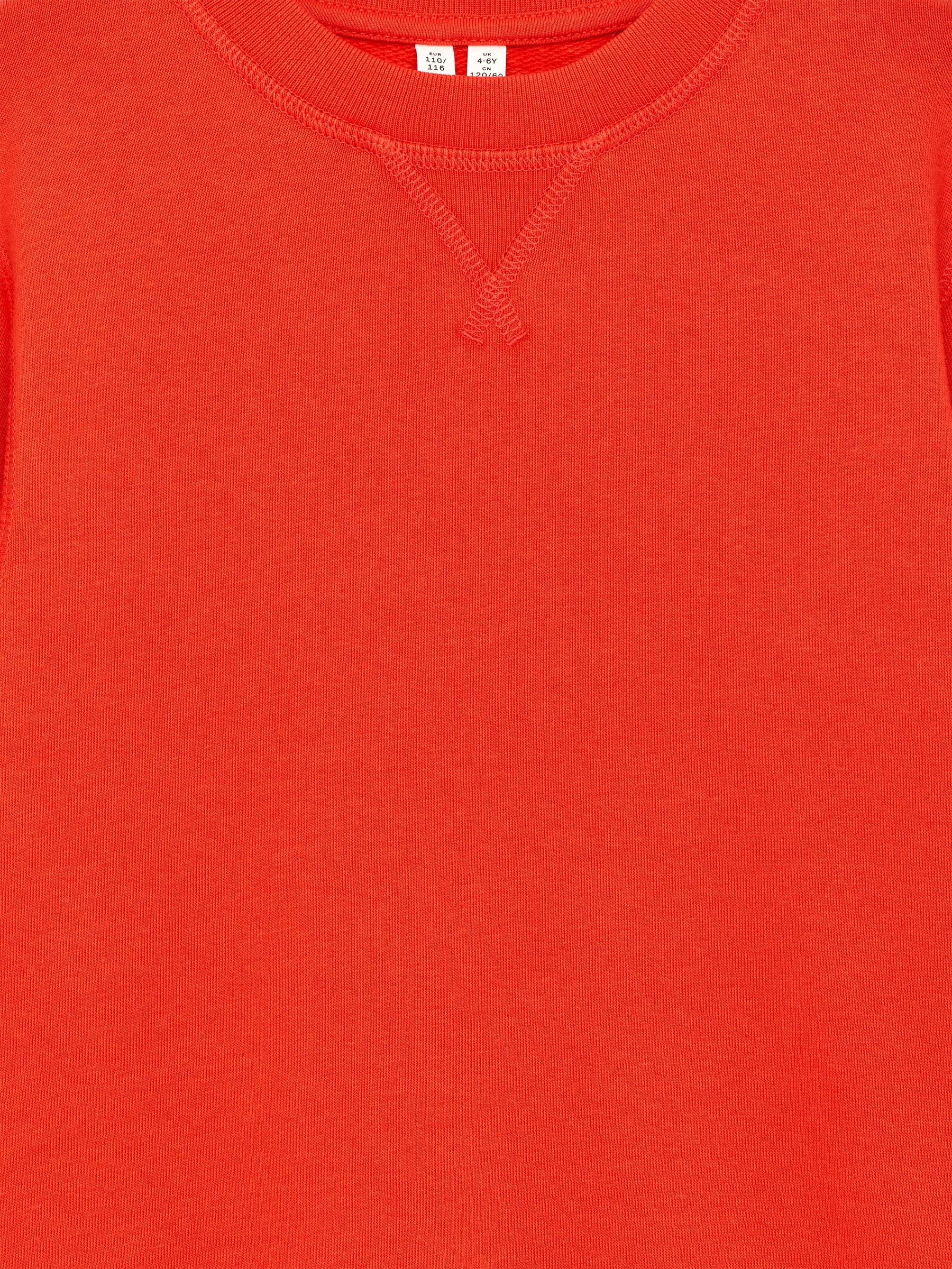 French Terry Sweatshirt - Red - Regular fit - Children - StillMedia/DescriptiveDetail - 3