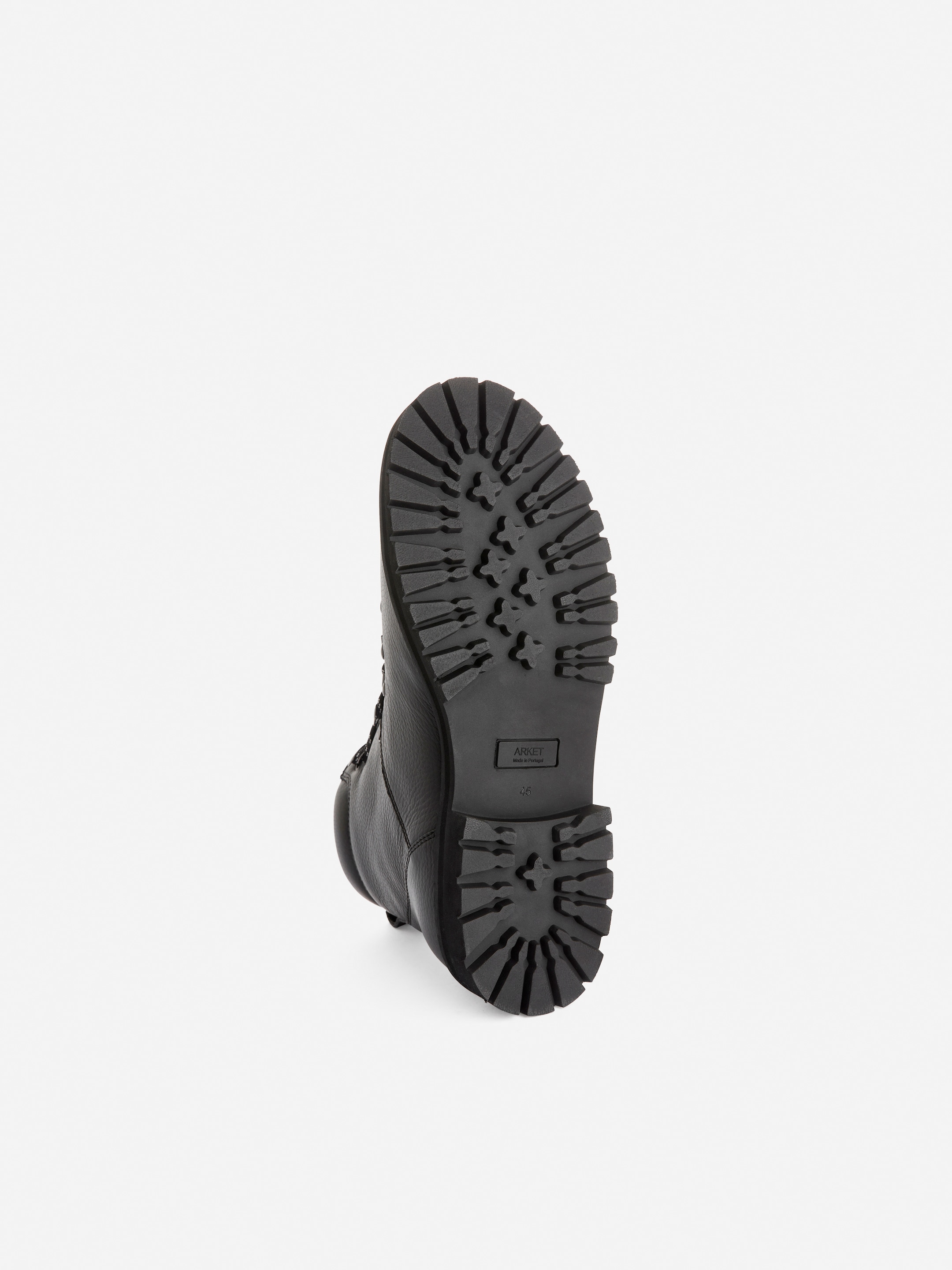 View larger image: Leather Hiking Boots - Black - Men | H&M GB 5